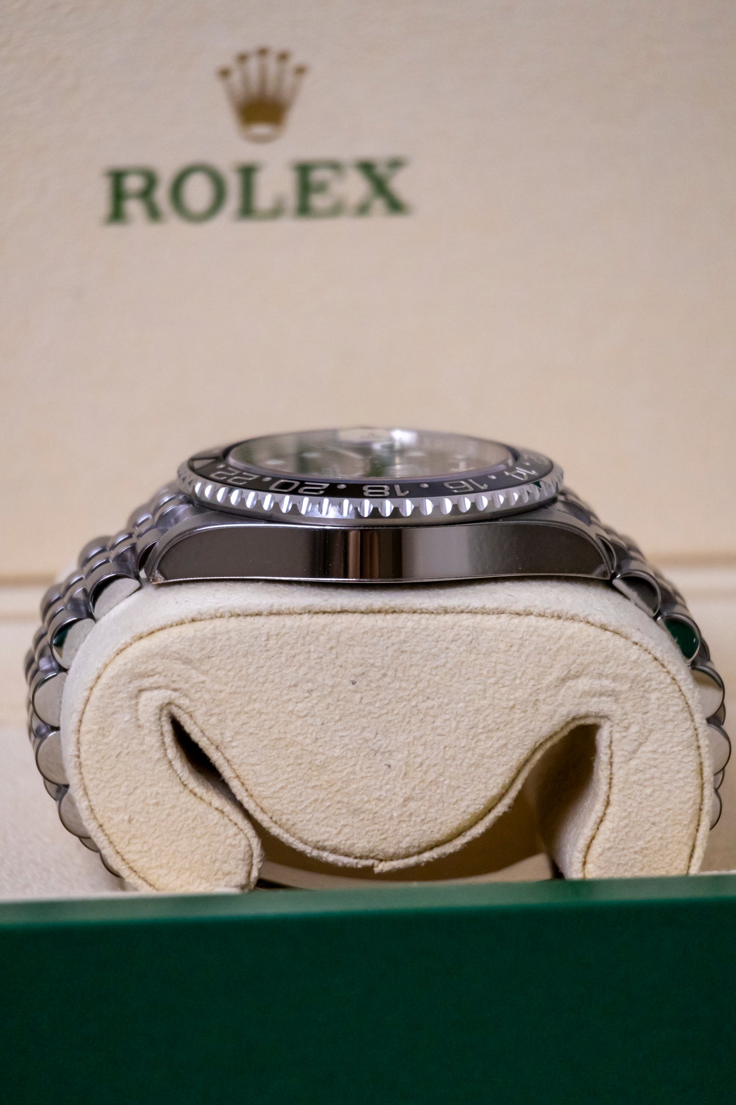 Rolex GMT Master II Bruce Wayne Jubilee Reference 126710GRNR