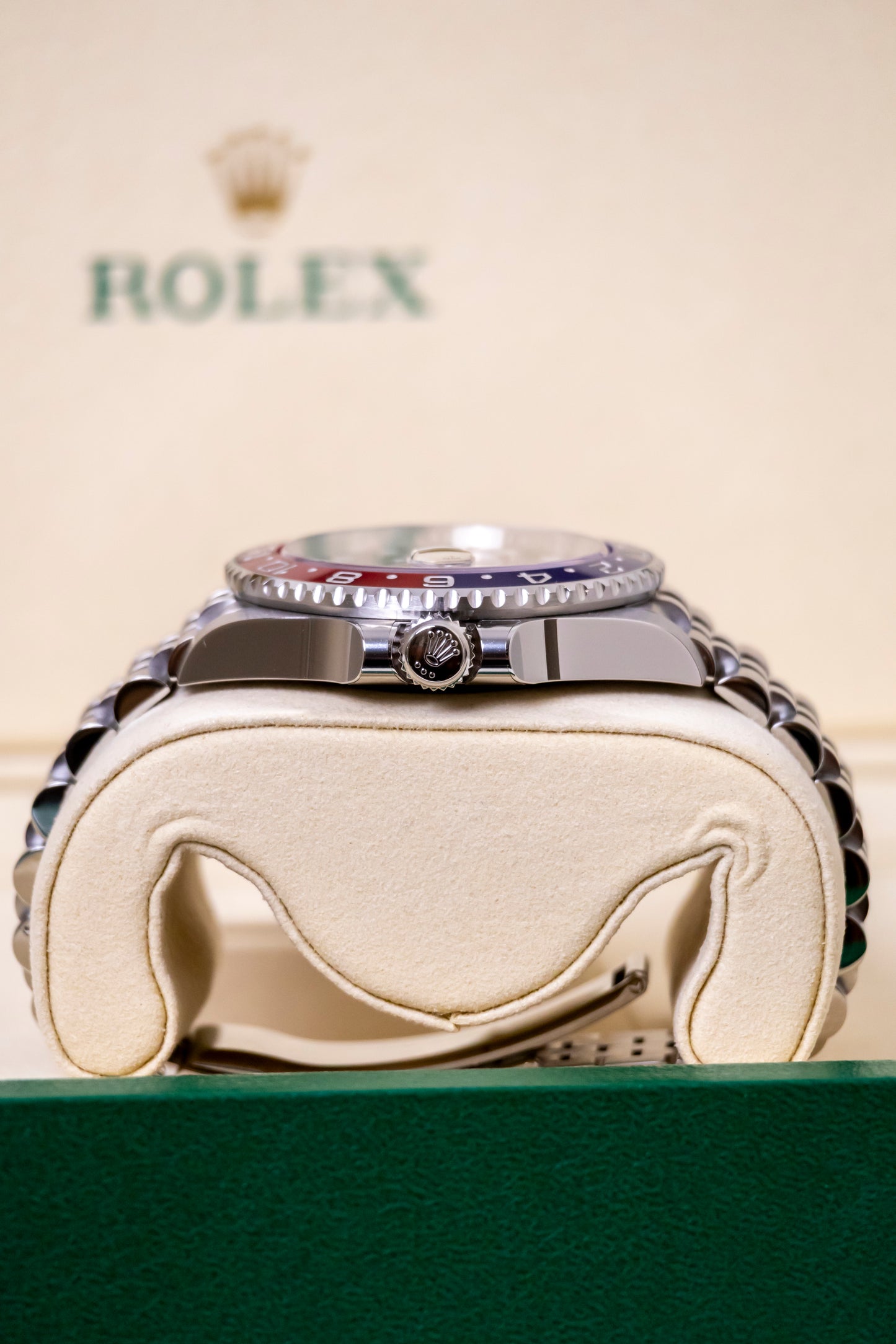 Rolex GMT Master II Pepsi Jubilee Reference 126710BLRO