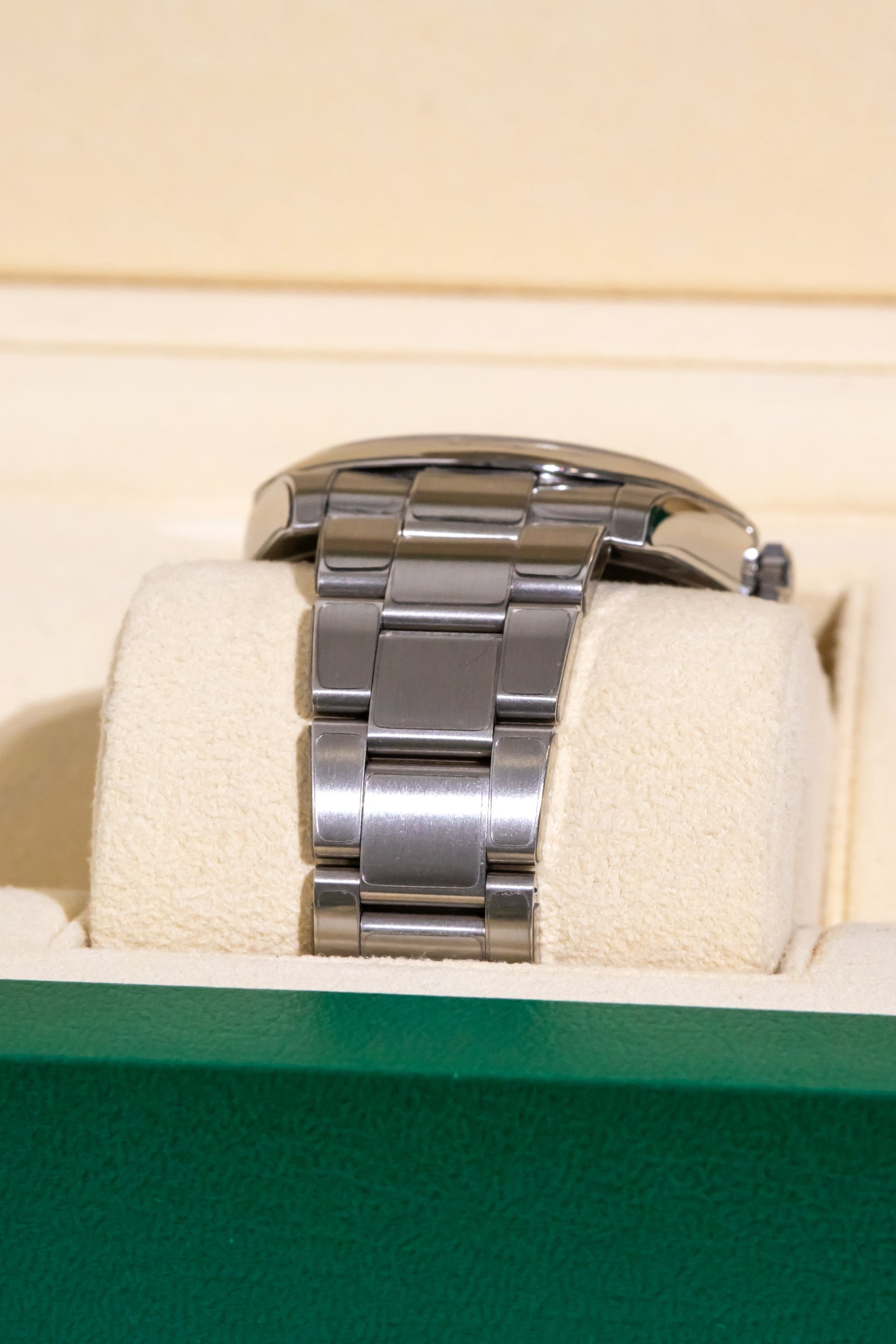 Discontinued Rolex Oyster Perpetual 41mm Tiffany dial Reference 124300