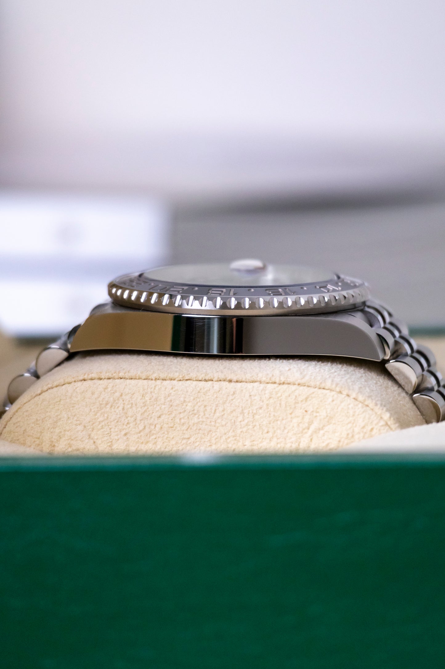 Rolex GMT Master II Bruce Wayne Jubilee Reference 126710GRNR