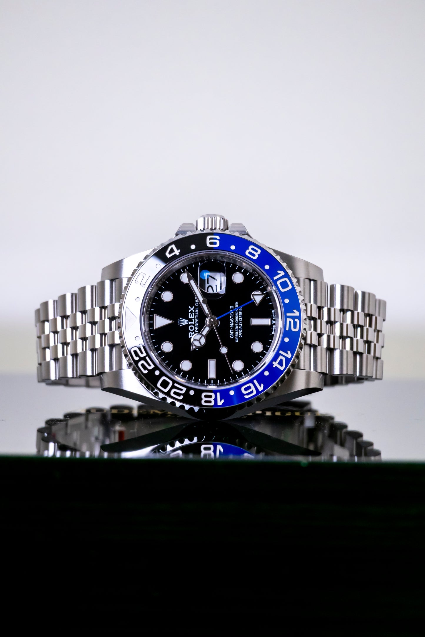Rolex GMT Master II Batgirl Reference 126710BLNR