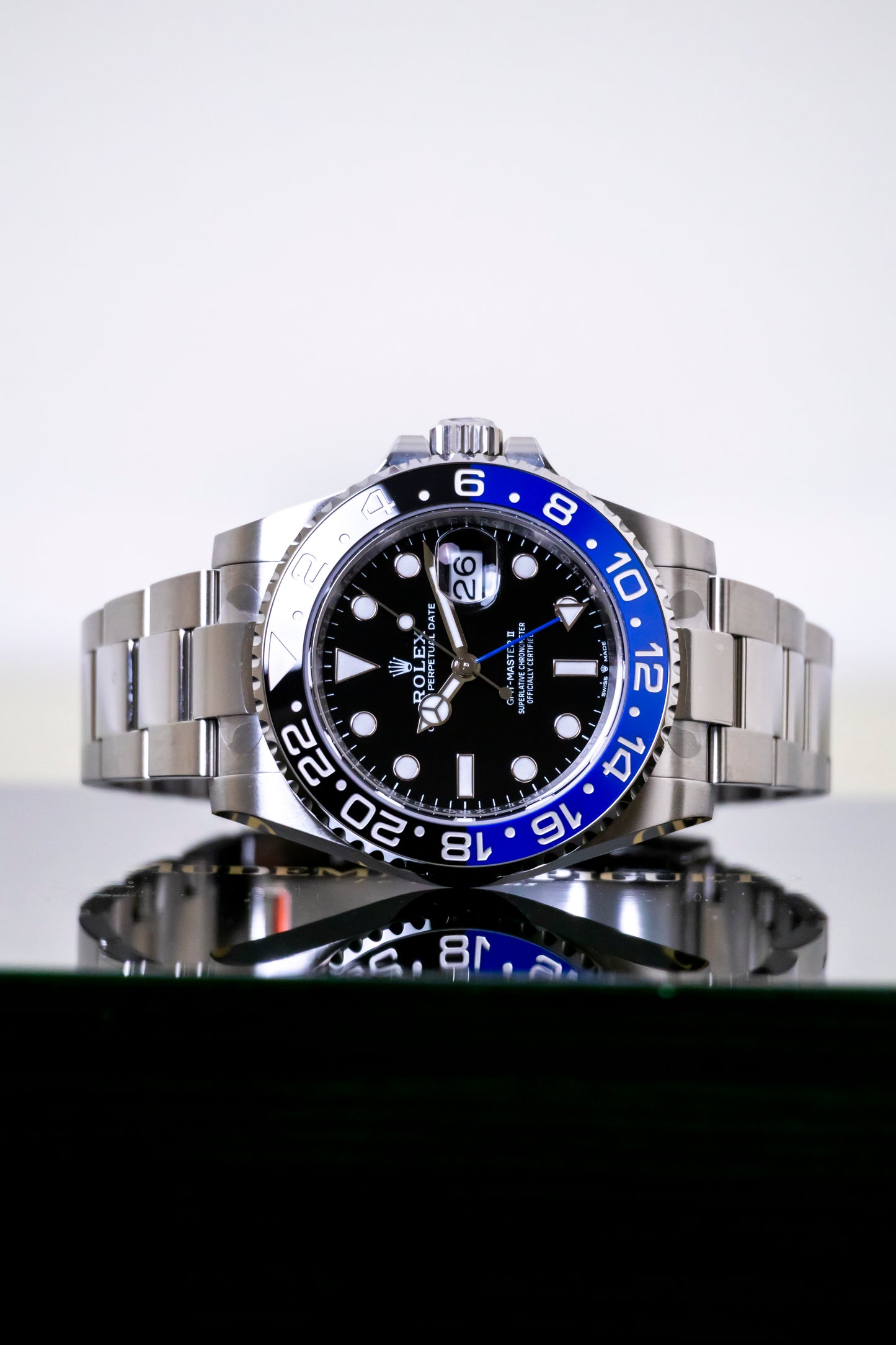 Rolex GMT Master II Batman Reference 126710BLNR