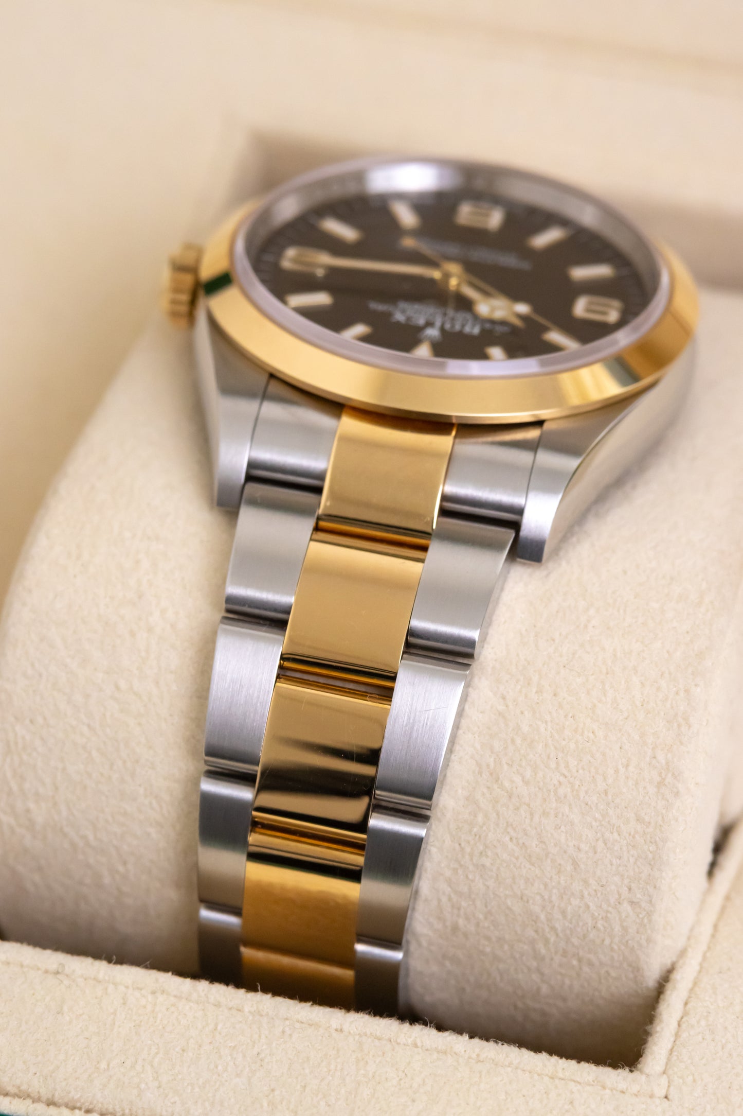 Rolex Explorer 36mm Two Tones Reference 124273