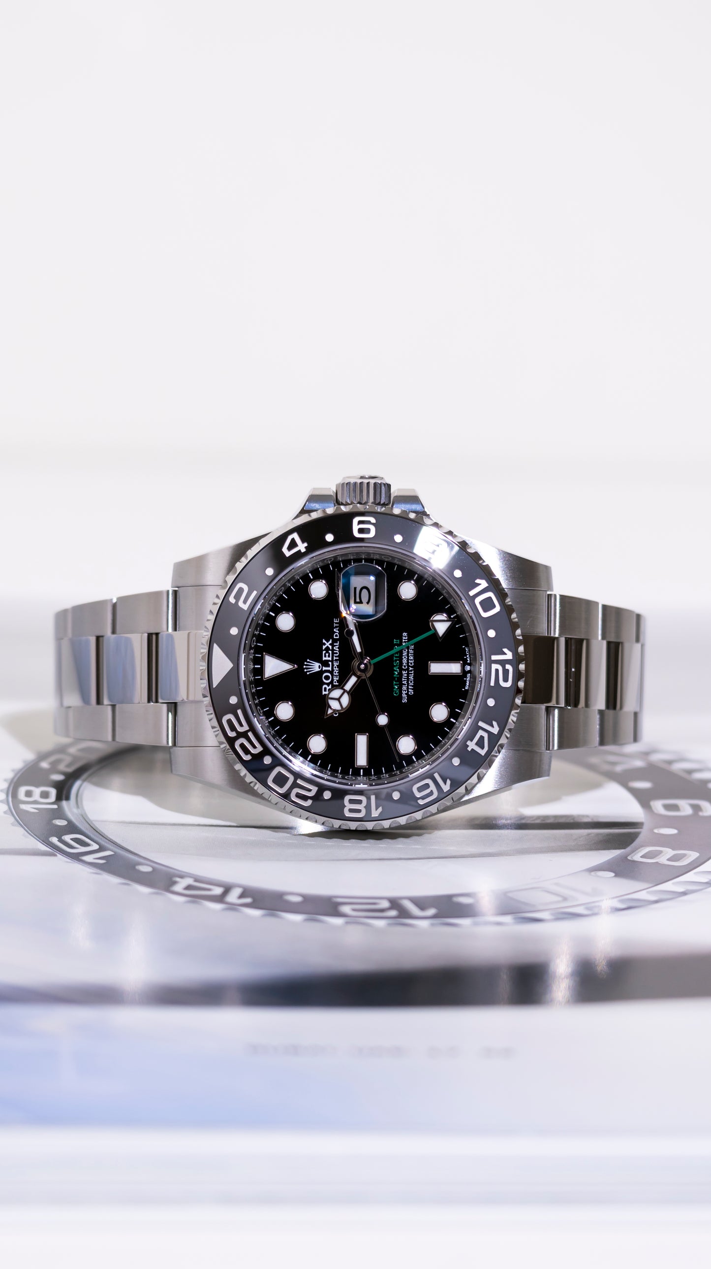Rolex GMT Master II Bruce Wayne Oyster Reference 126710GRNR