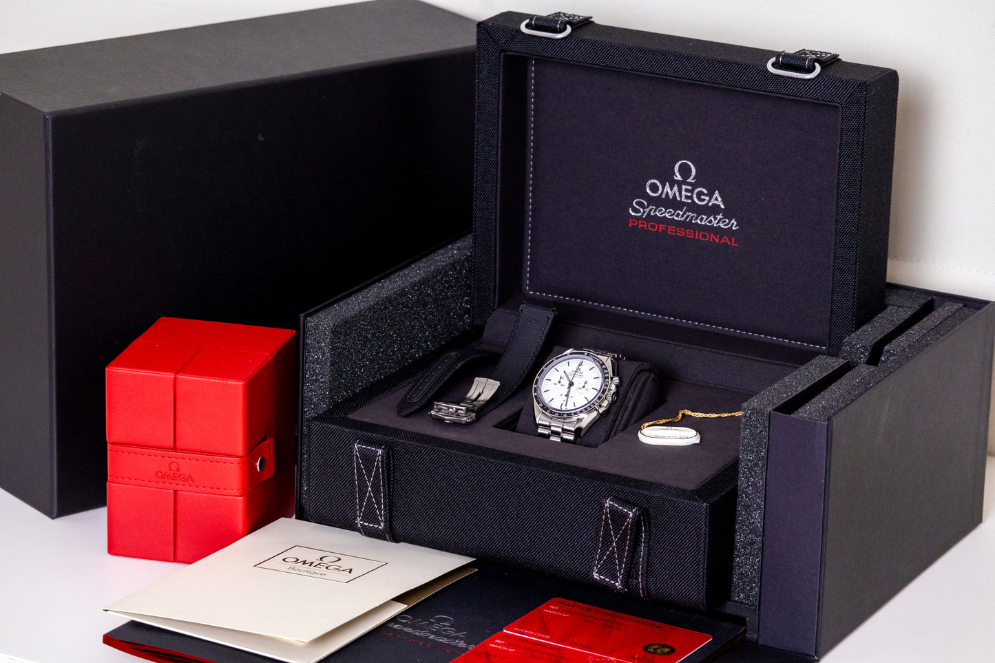 Omega Speedmaster Moonwatch Professional White Dial Reference 310.30.42.50.04.001