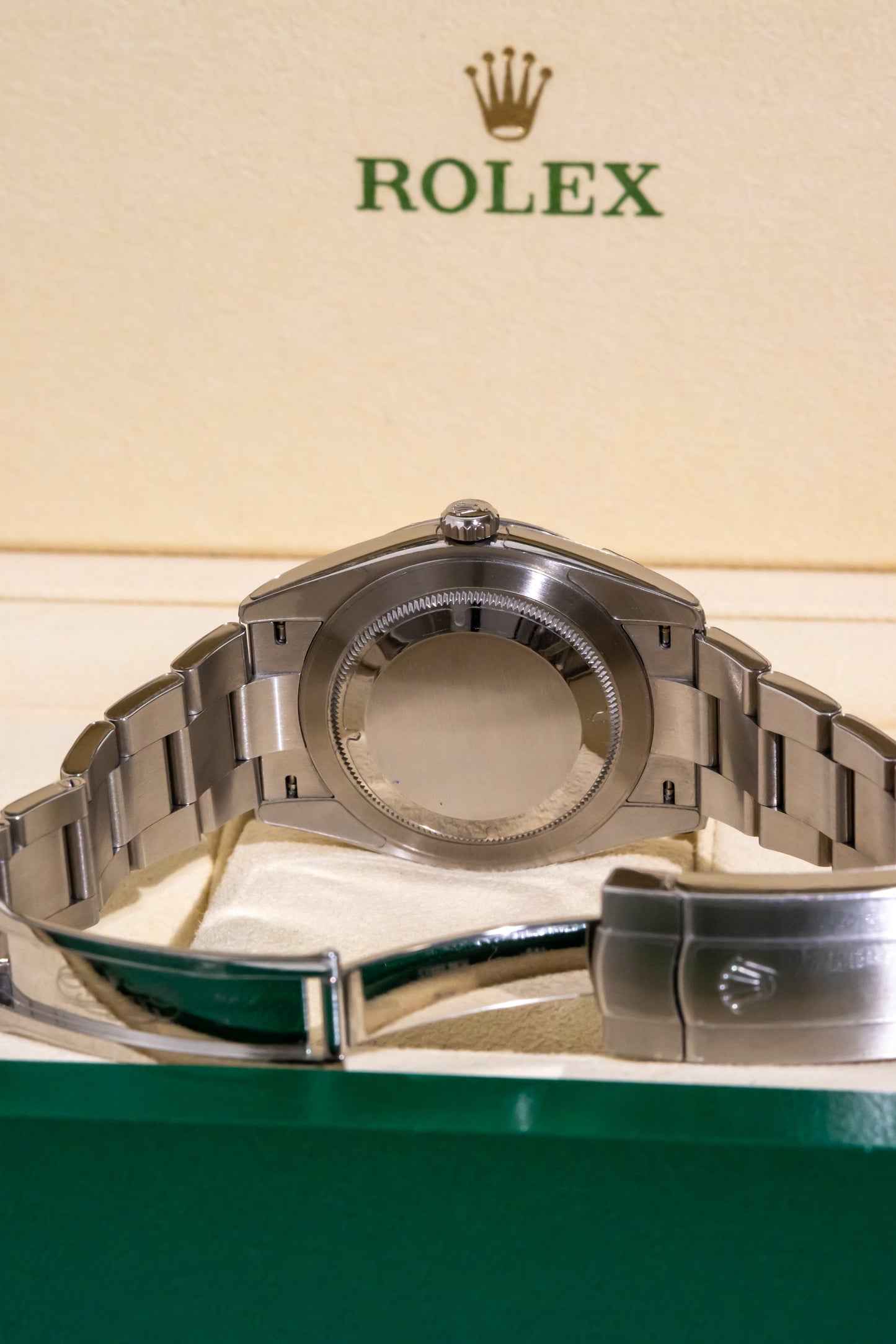 Discontinued Rolex Oyster Perpetual 41mm Tiffany dial Reference 124300