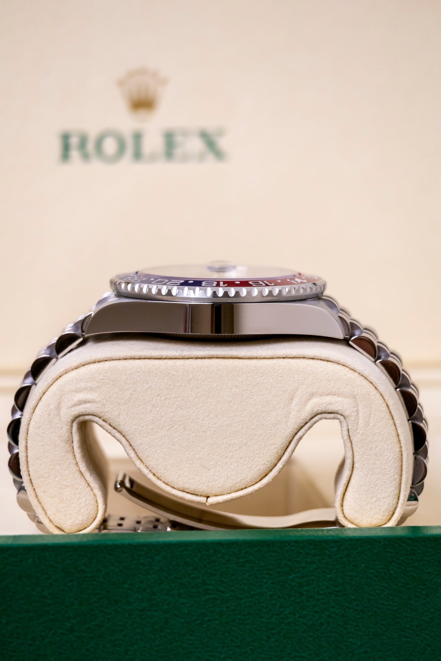 Rolex GMT Master II Pepsi Jubilee Reference 126710BLRO