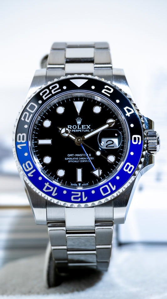 Rolex GMT Master II Batman Reference 126710BLNR