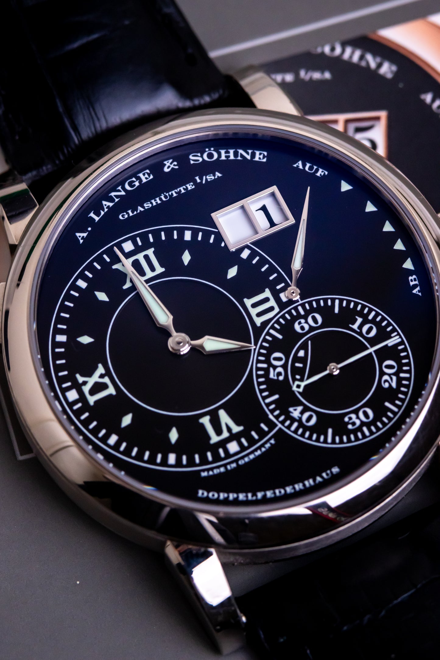 A. Lange & Sohne Grand Lange 1 "Luminous" Reference 115.029