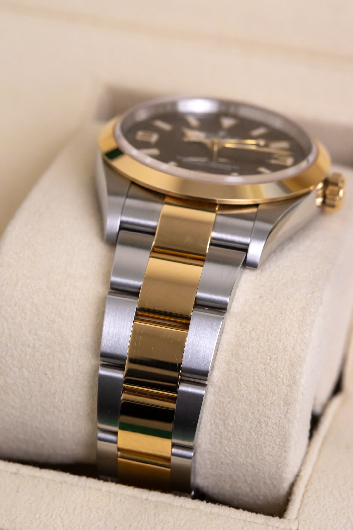 Rolex Explorer 36mm Two Tones Reference 124273