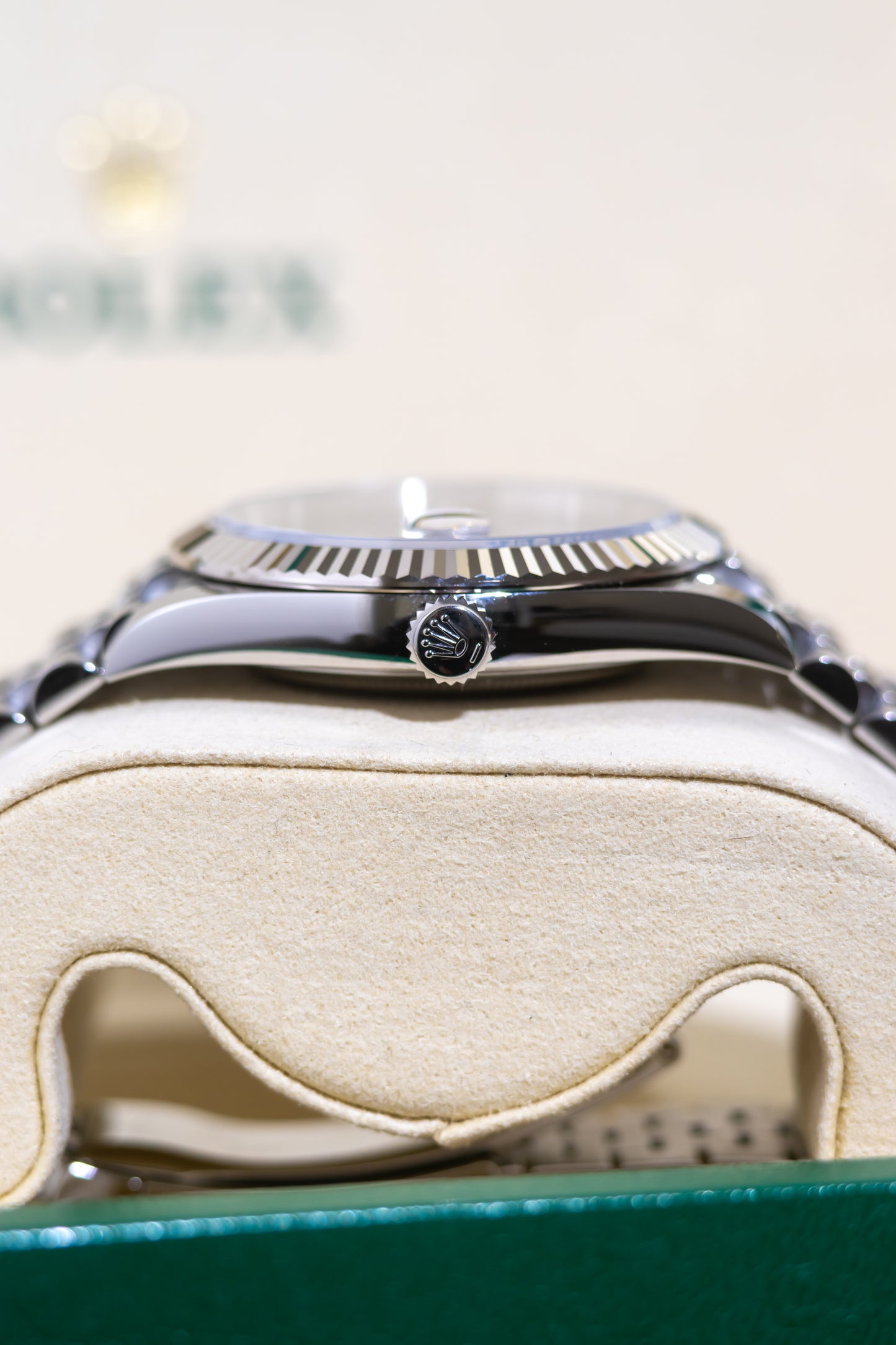 Rolex Datejust 41mm Wimbledon Fluted Jubilee Reference 126334