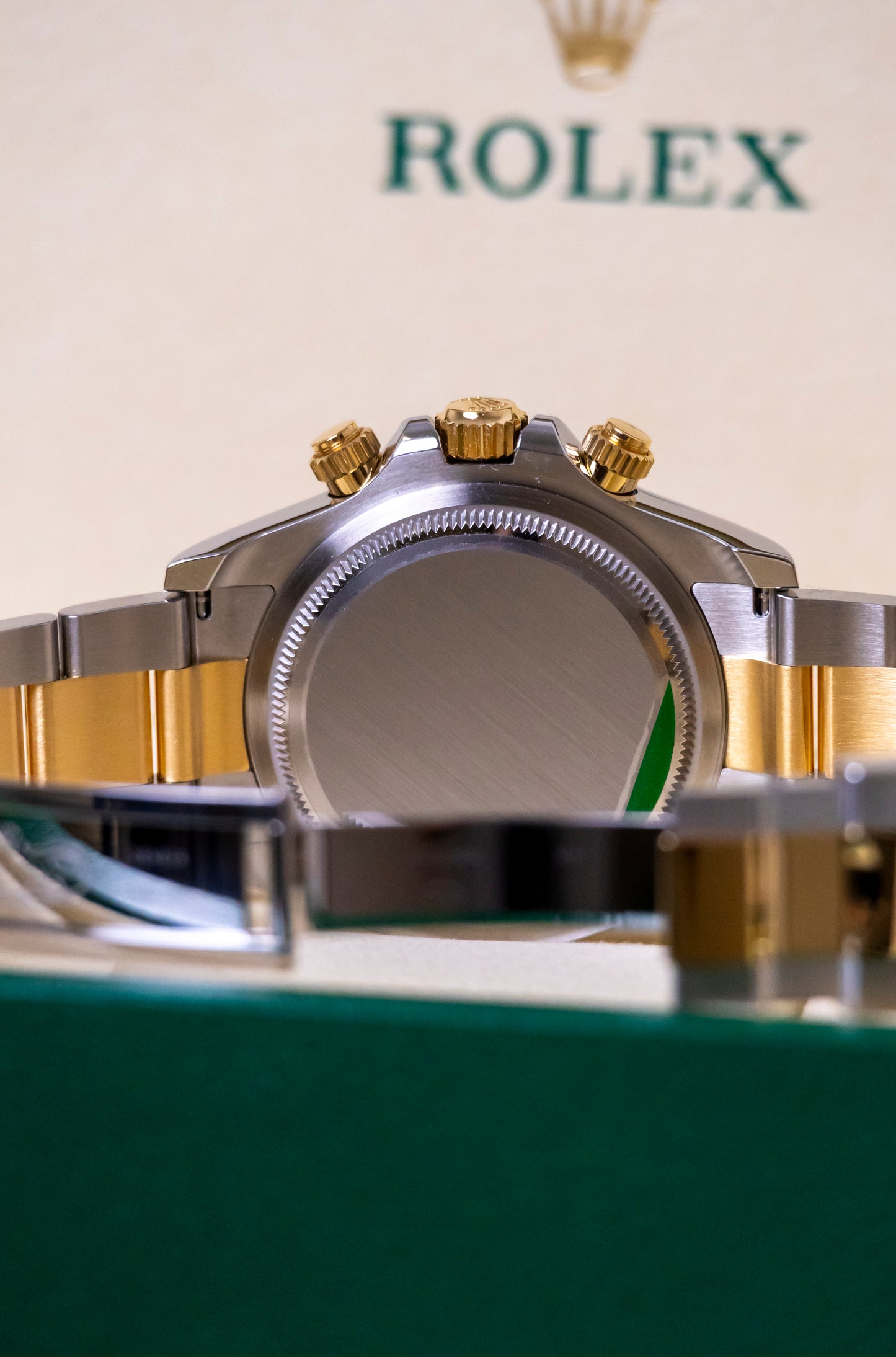 Rolex Cosmograph Daytona Two Tones Black Dial Reference 126503