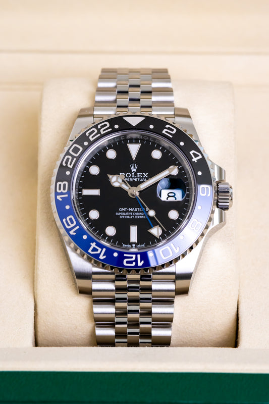 Rolex GMT Master II Batgirl Reference 126710BLNR