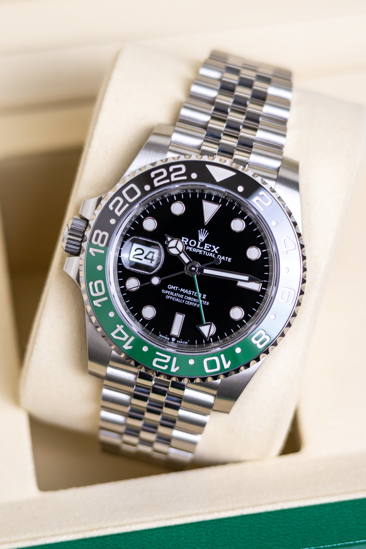 Rolex GMT Master II Sprite Jubilee Reference 126720VTNR