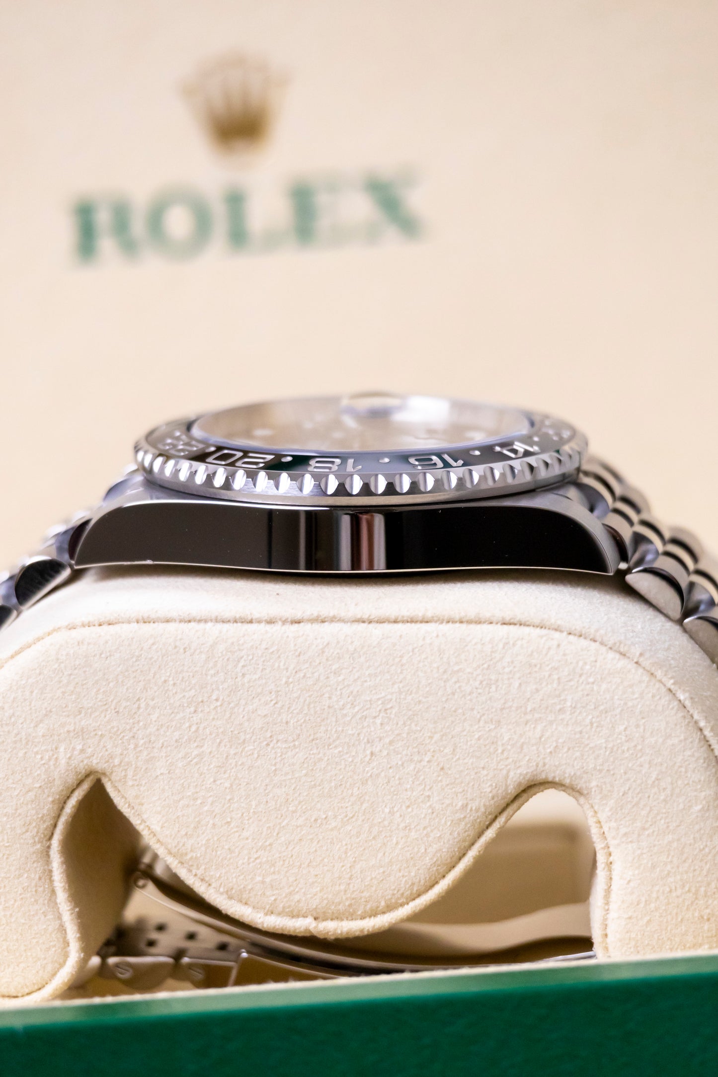 Rolex GMT Master II Bruce Wayne Jubilee Reference 126710GRNR