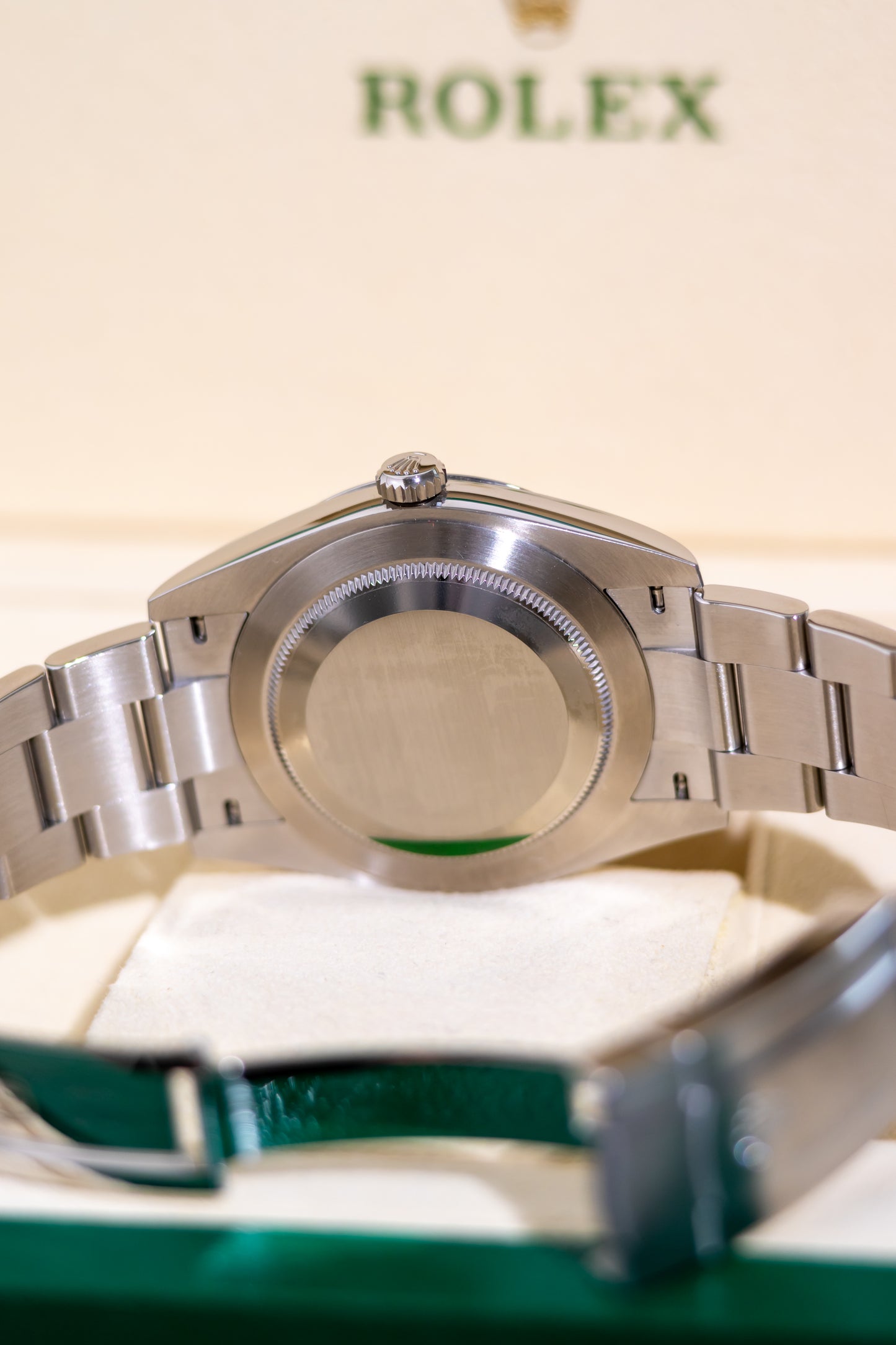 Rolex Oyster Perpetual 41mm Discontinued Coral Red Reference 124300