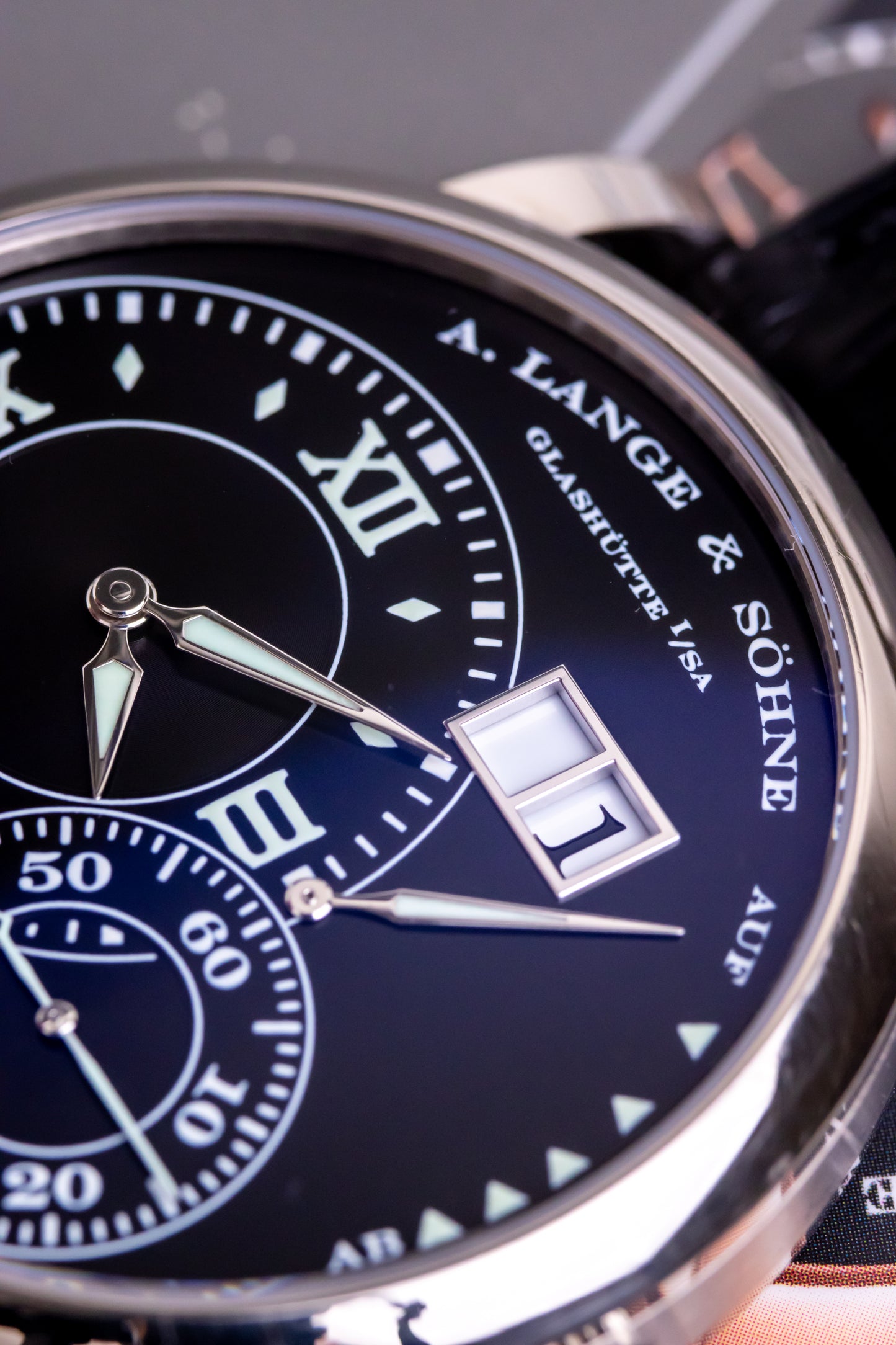 A. Lange & Sohne Grand Lange 1 "Luminous" Reference 115.029