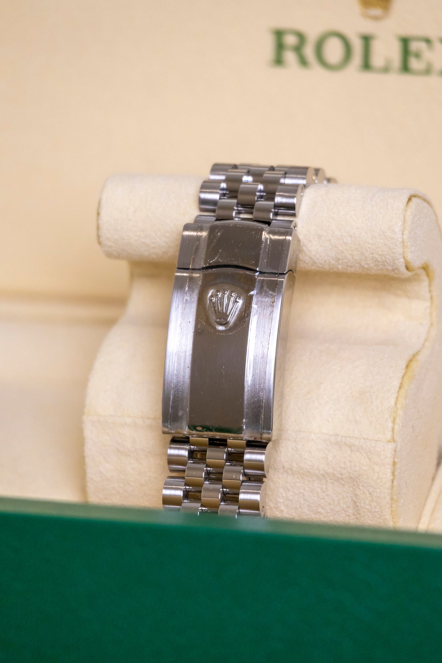 Rolex Datejust 36mm Discontinued Green Palm Motif dial Reference 126234