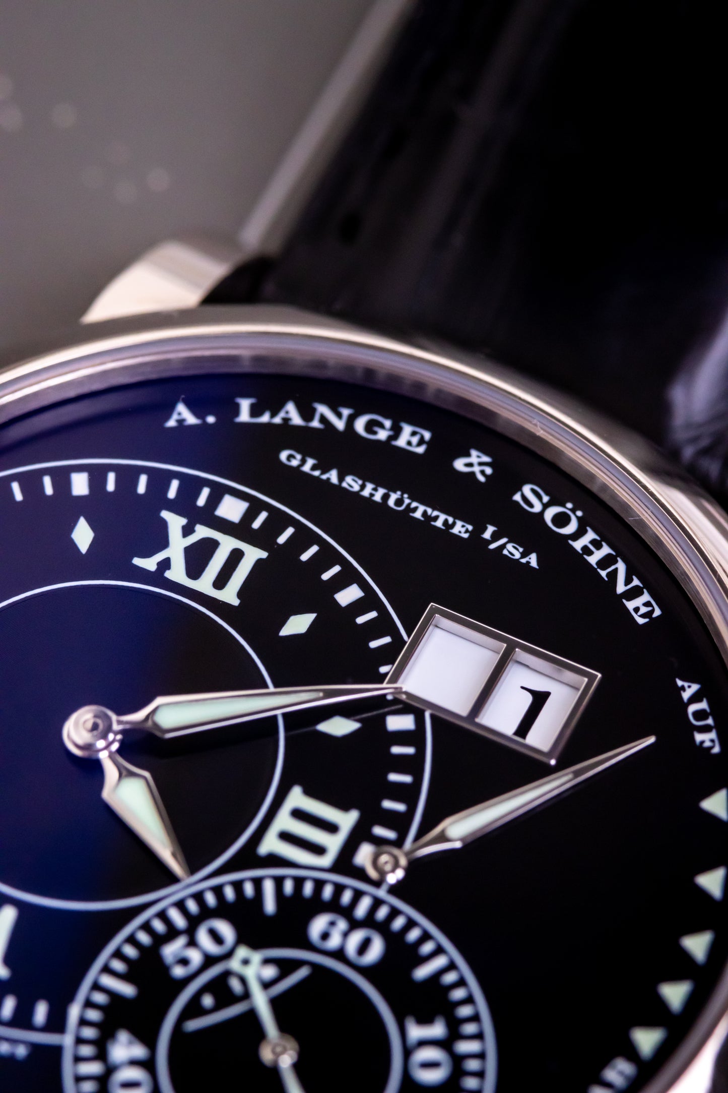 A. Lange & Sohne Grand Lange 1 "Luminous" Reference 115.029