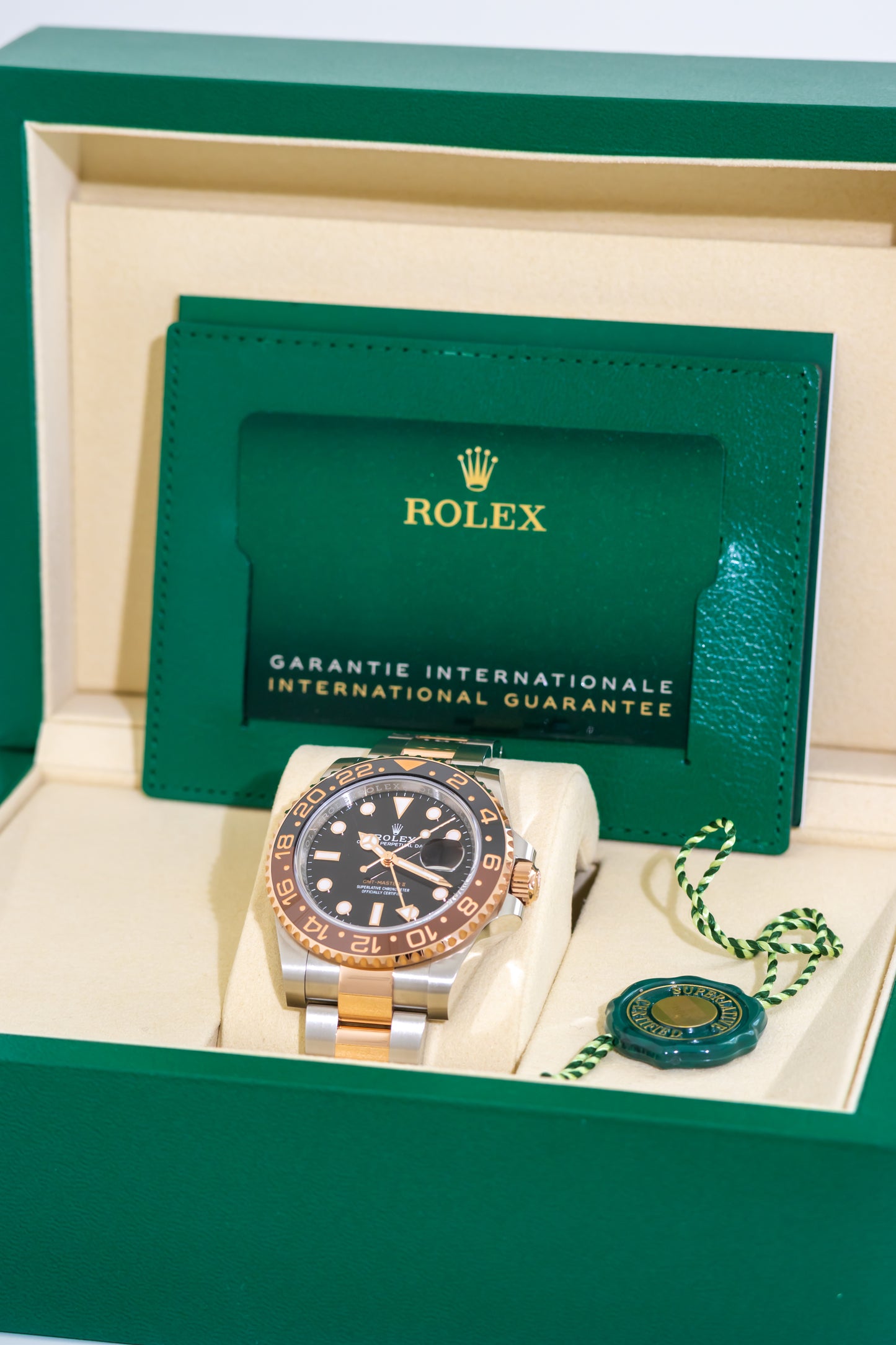 Rolex GMT Master II 2tones Rootbeer Reference 126711CHNR