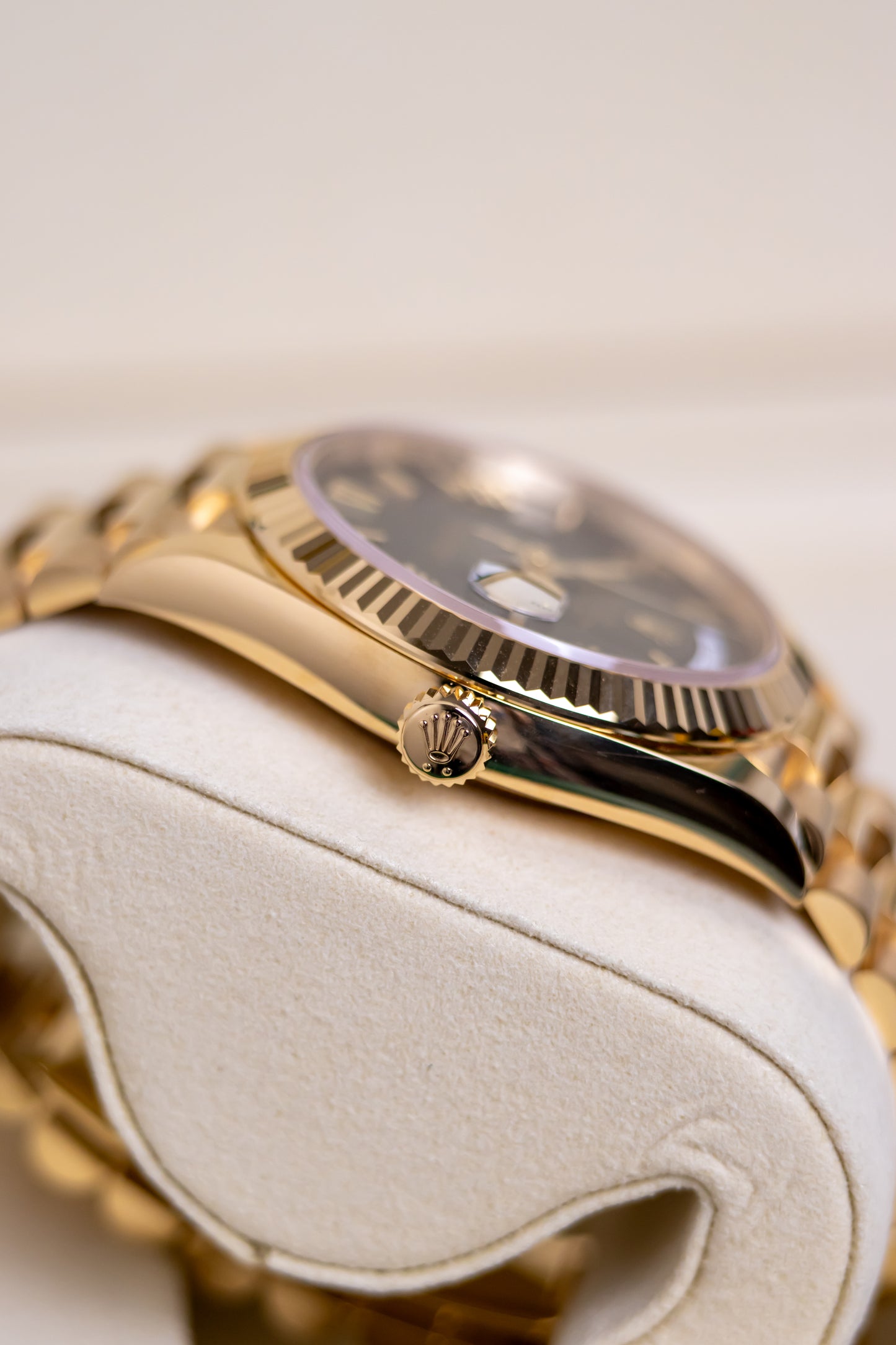 Rolex Day Date YG Ombre Green 40mm Reference 228238