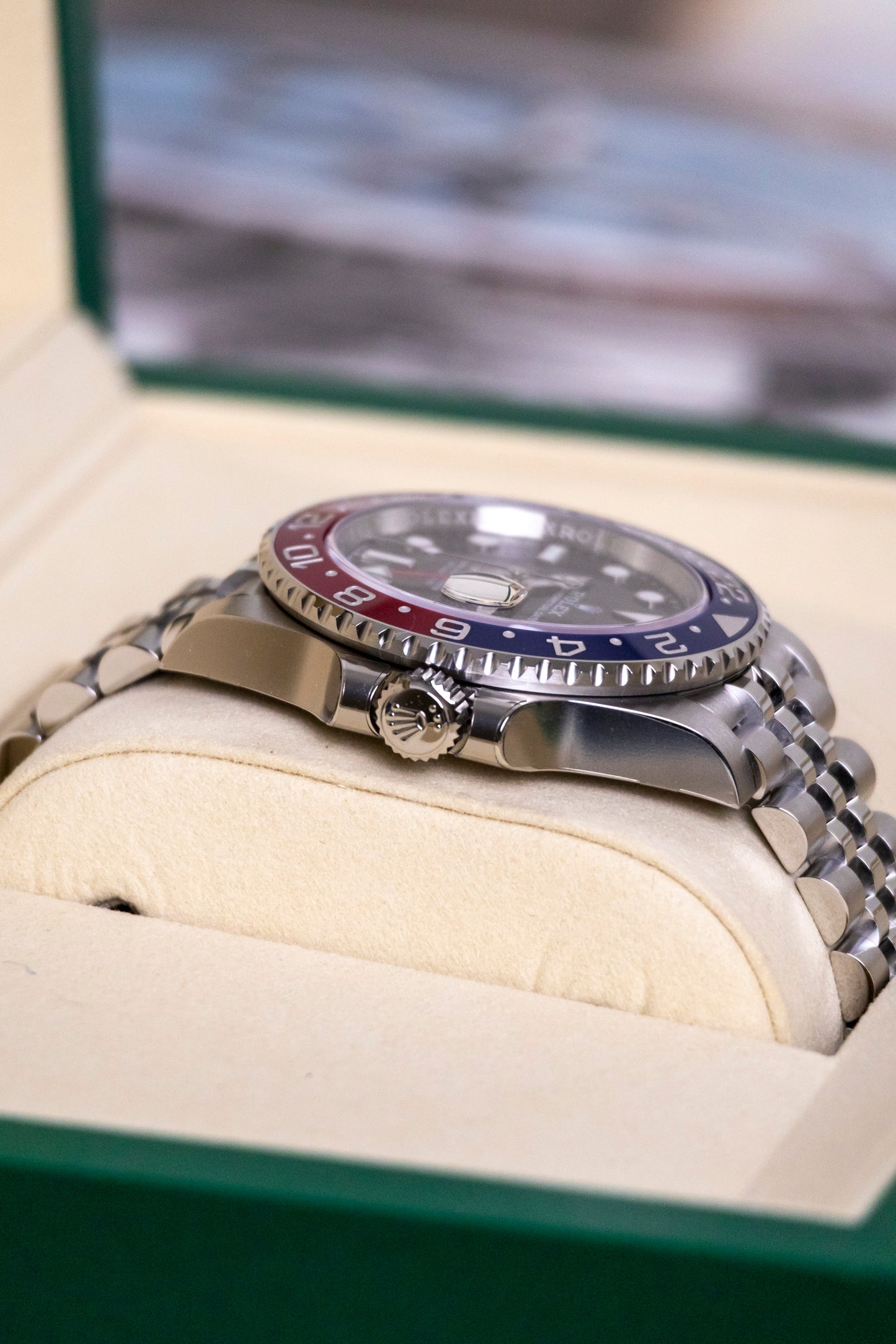 Rolex GMT Master II Pepsi Jubilee Reference 126710BLRO