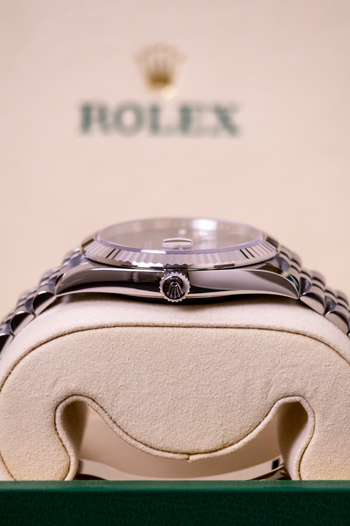 Rolex Datejust 41mm Wimbledon Fluted Jubilee Reference 126334