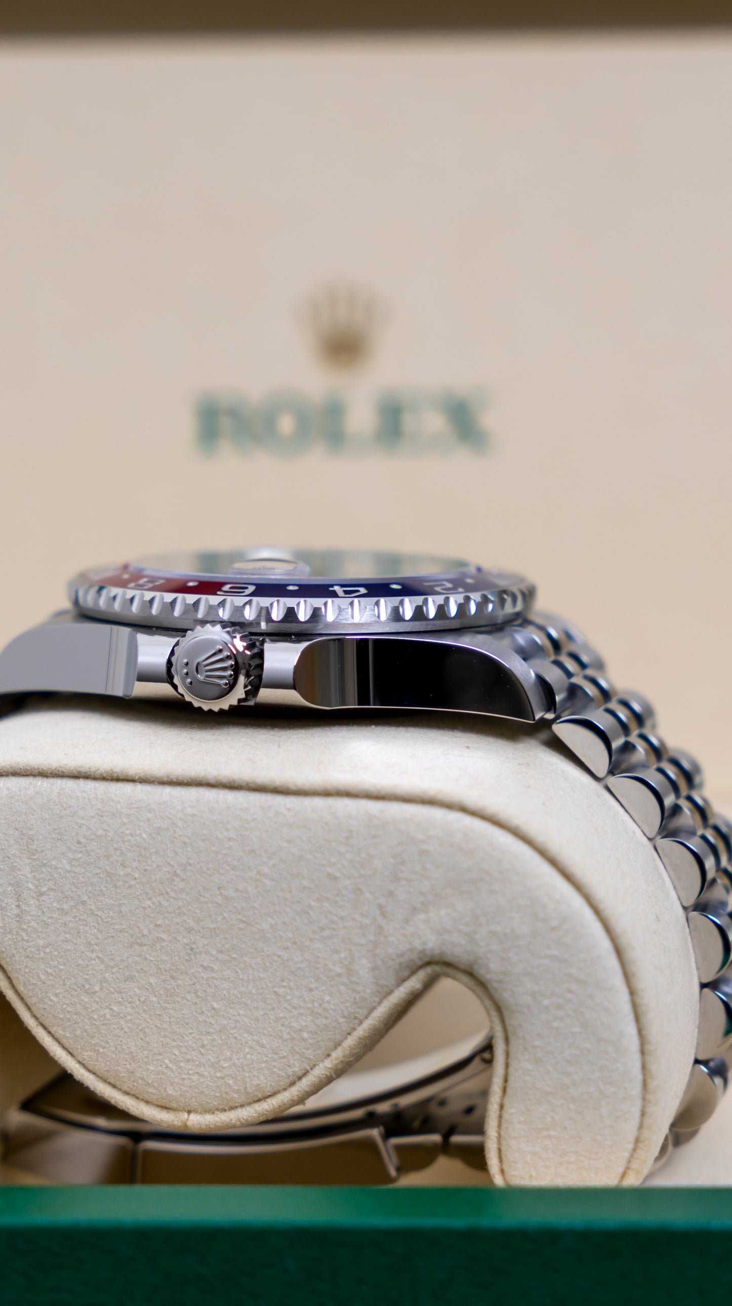 Rolex GMT Master II Pepsi Jubilee Reference 126710BLRO