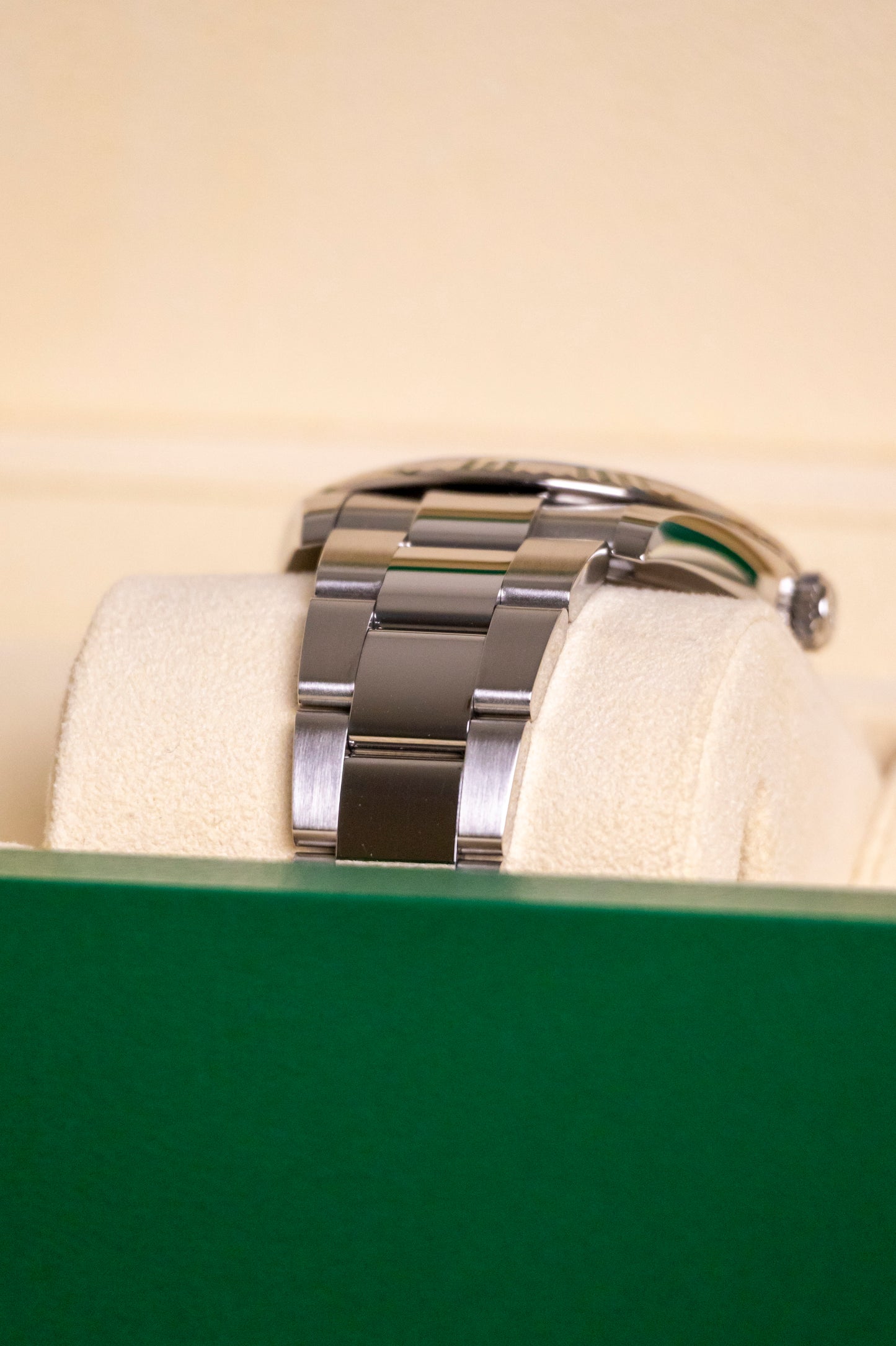 Rolex Datejust 41mm Mint Green Fluted Jubilee Reference 126334