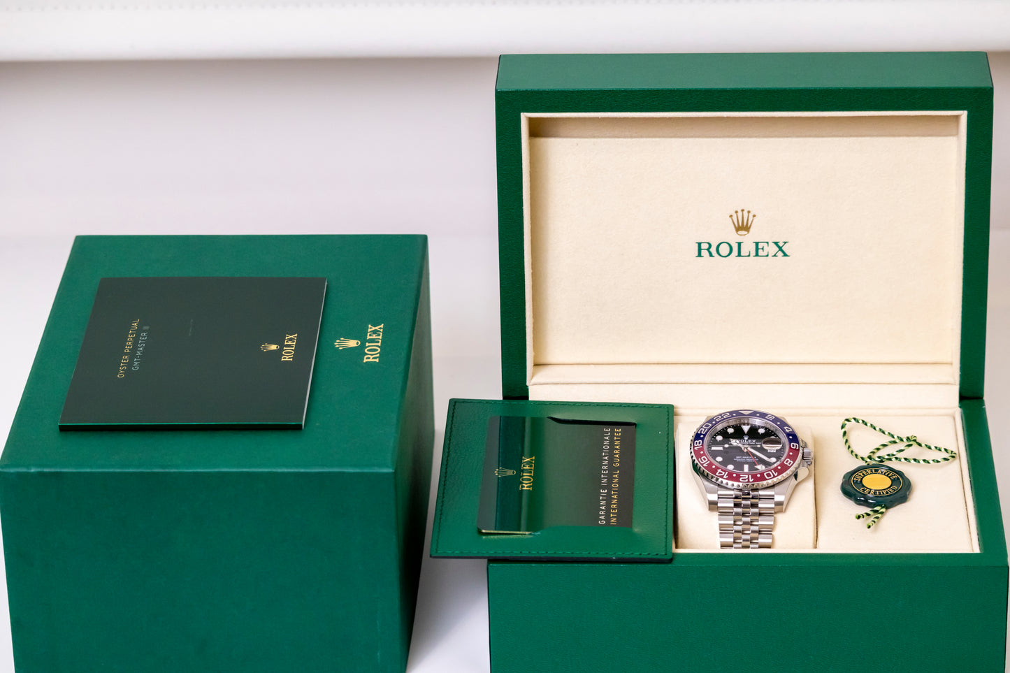 Rolex GMT Master II Pepsi Jubilee Reference 126710BLRO