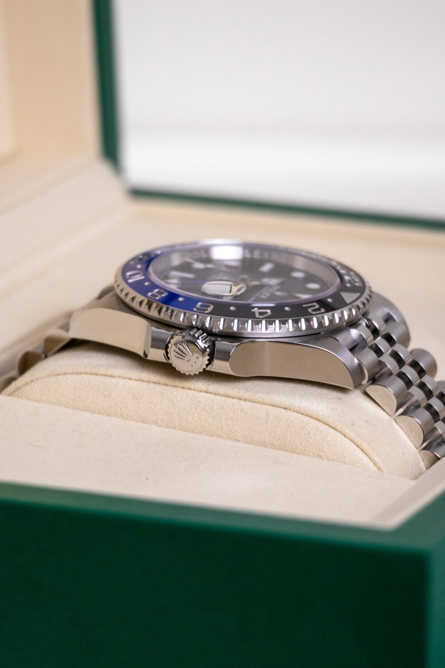 Rolex GMT Master II Batgirl Reference 126710BLNR