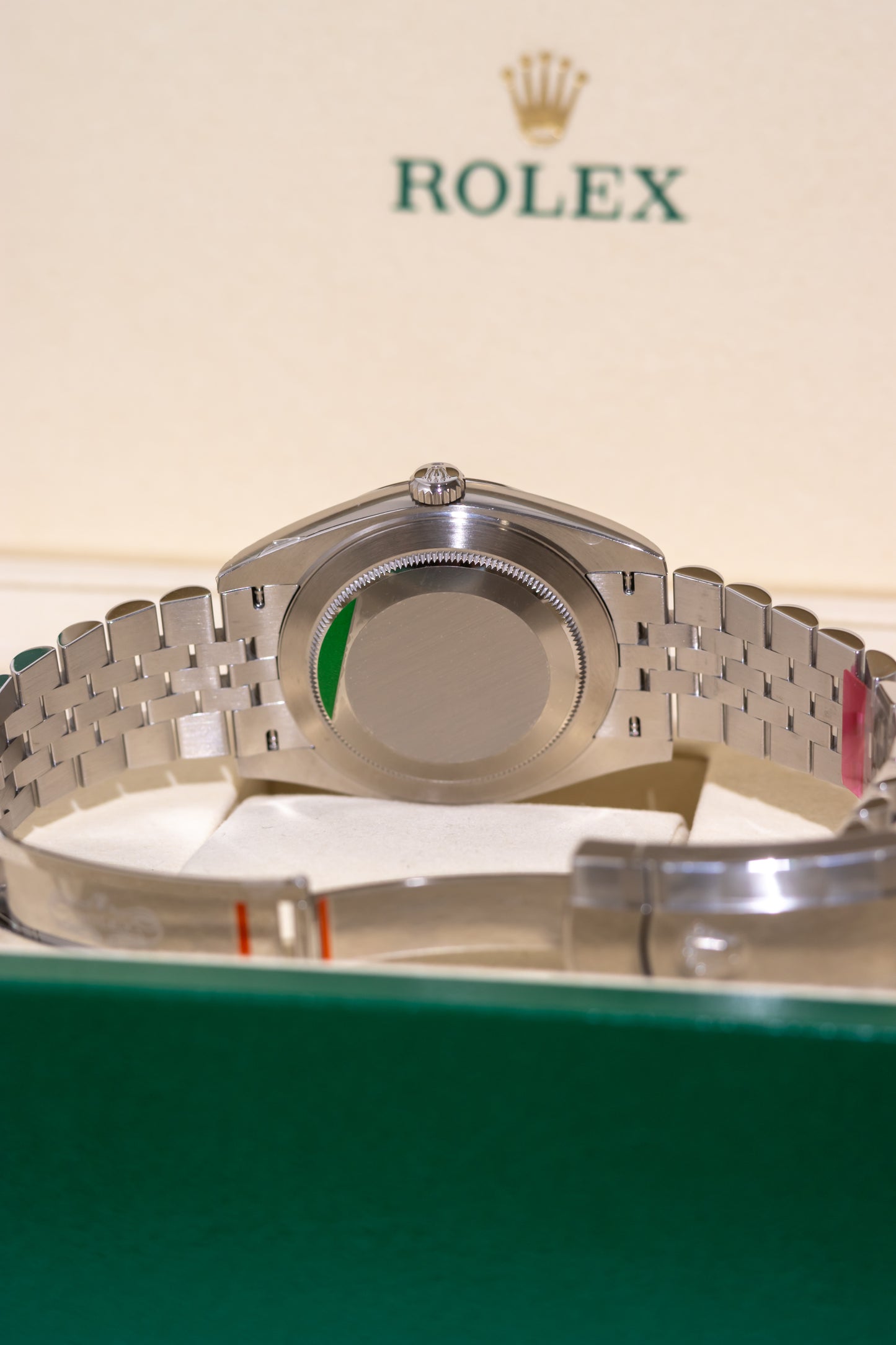 Rolex Datejust 41mm Mint Green Fluted Jubilee Reference 126334