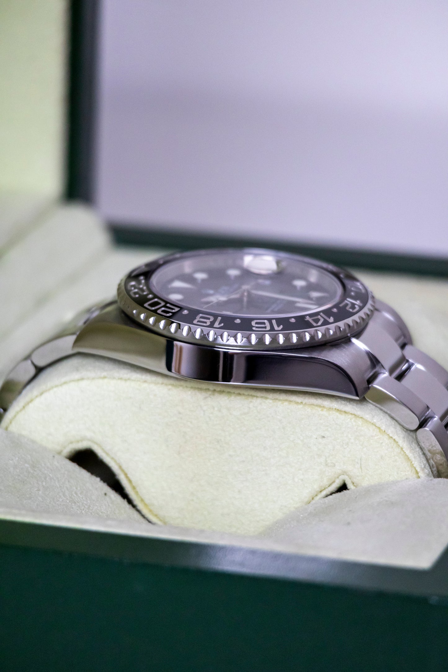 Rolex GMT Master II Green Arrow Reference 116710LN