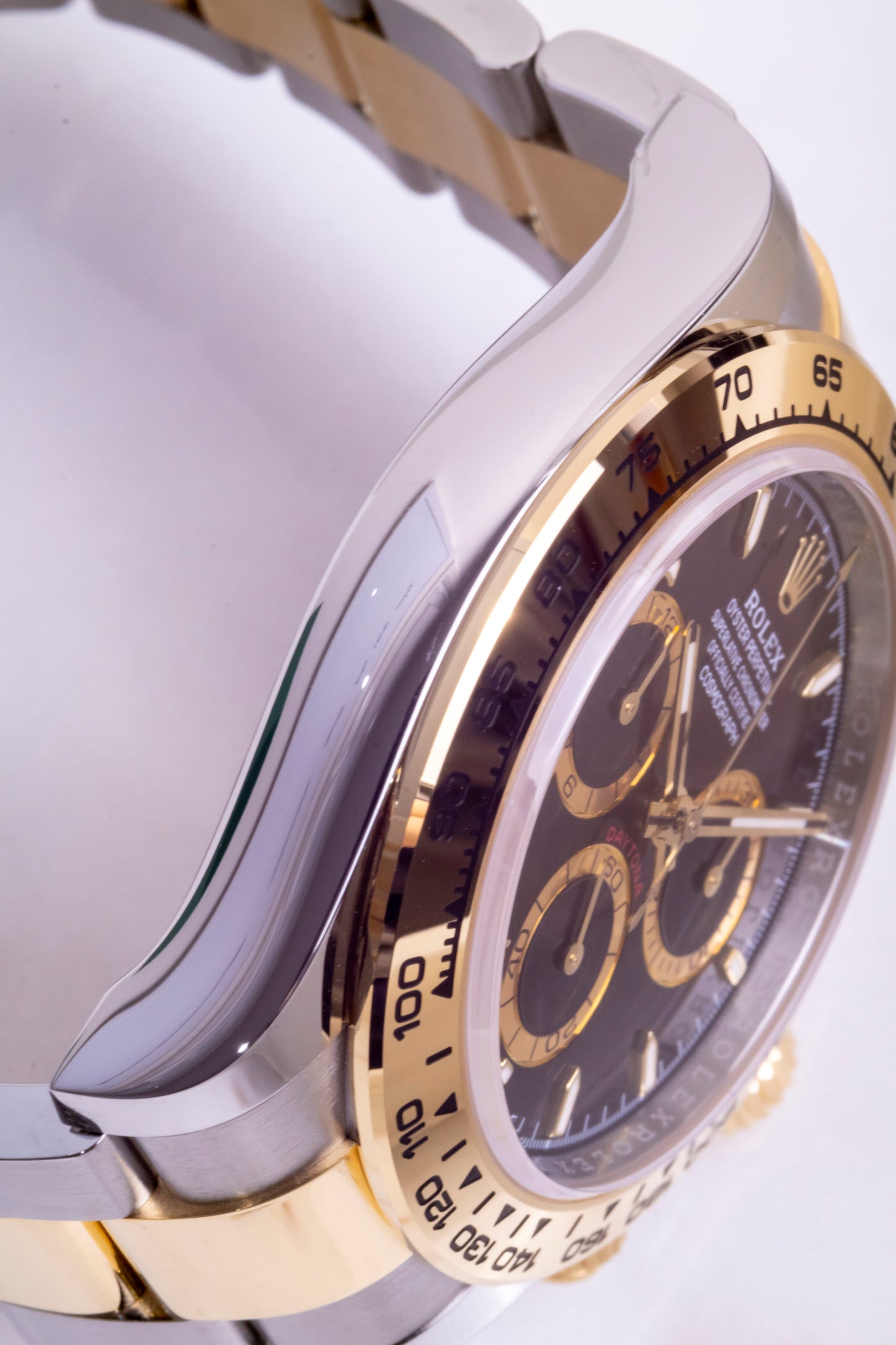 2024 Rolex Daytona Two tone Yellow Gold Black dial Reference 126503