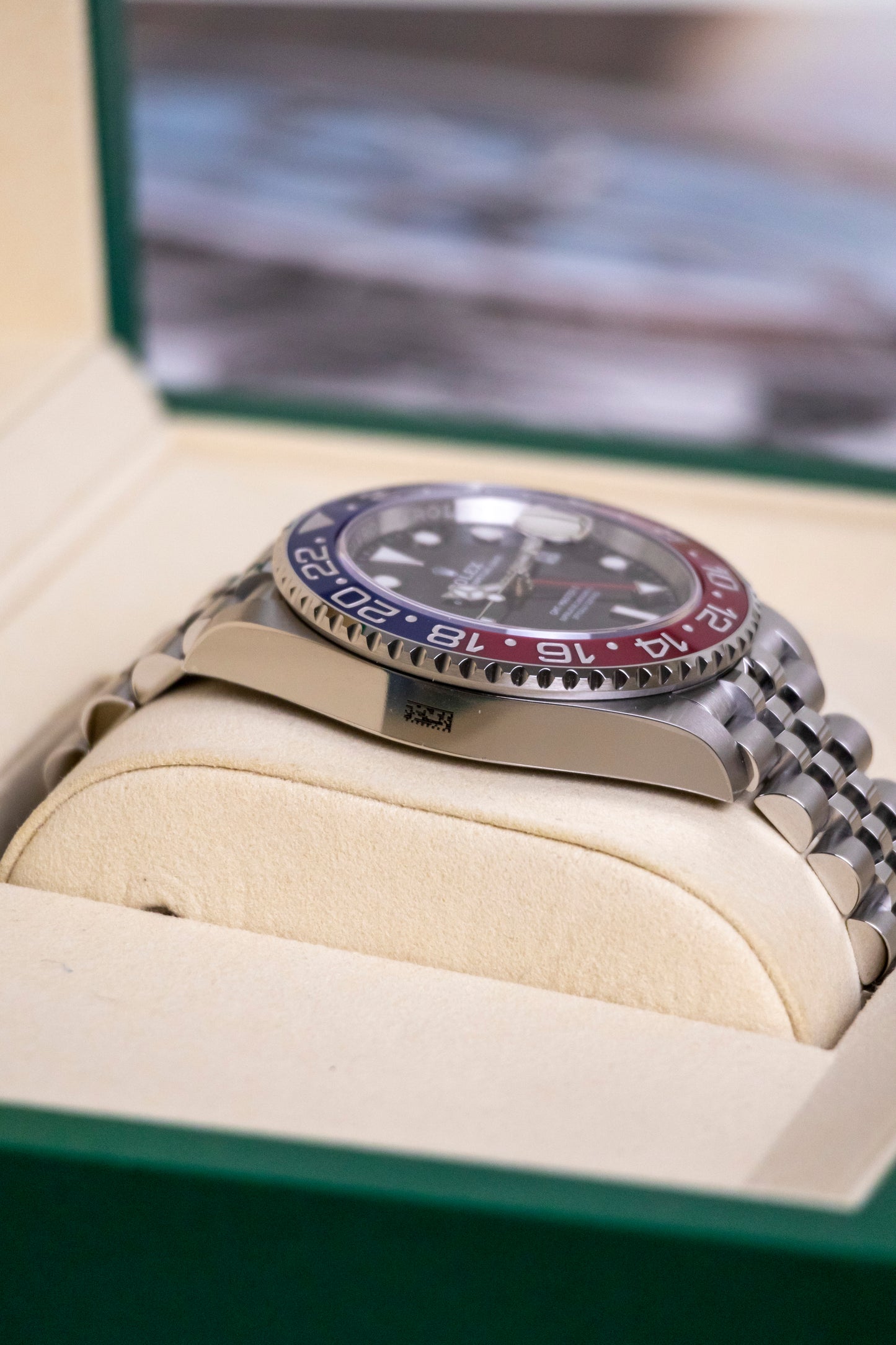 Rolex GMT Master II Pepsi Jubilee Reference 126710BLRO