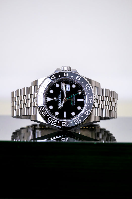 Rolex GMT Master II Bruce Wayne Reference 126710GRNR