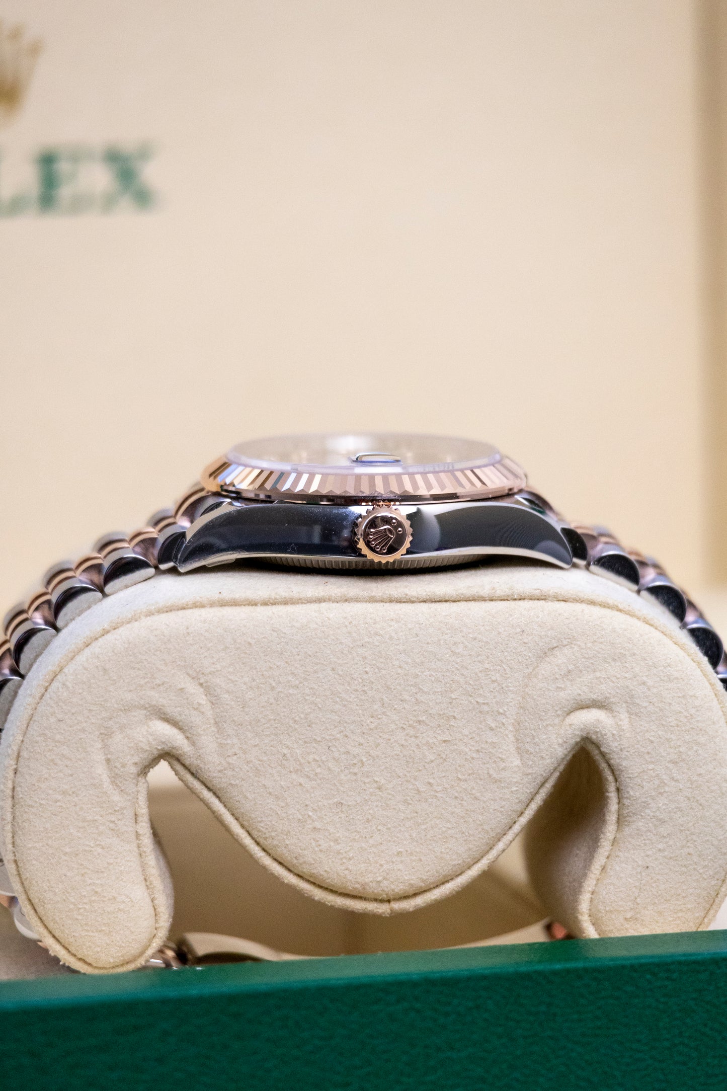 Rolex Datejust 31mm Two tones RG Chocolate Dial Reference 278271