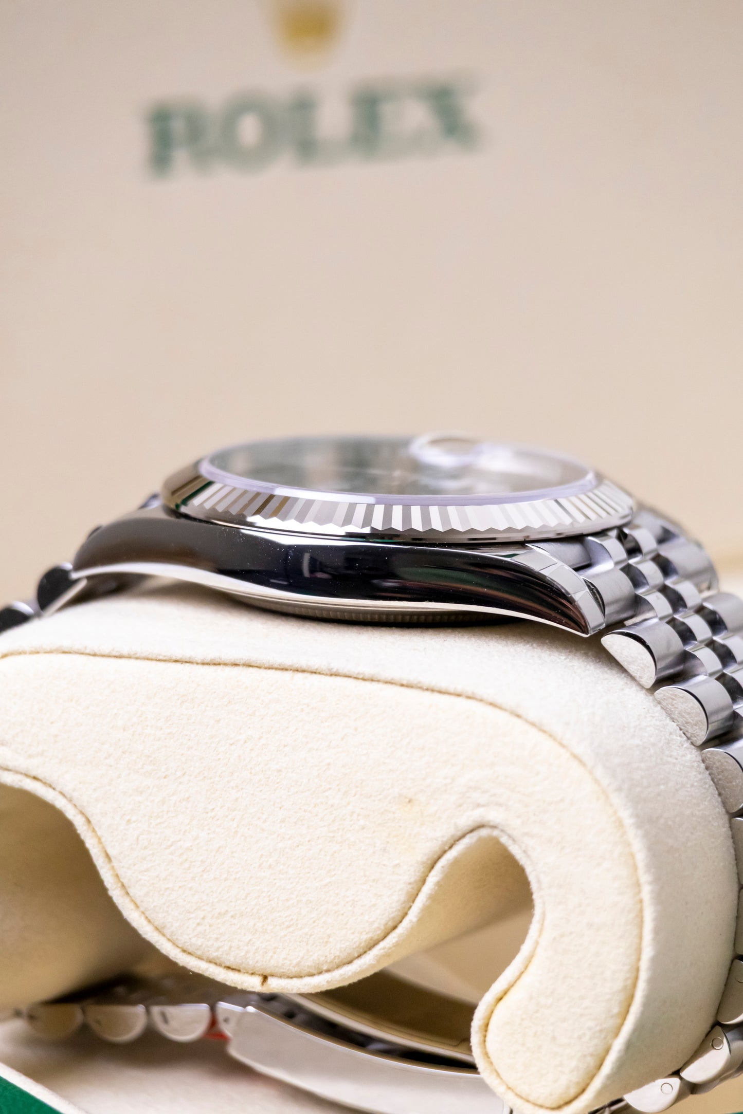 Rolex Datejust 41mm Wimbledon Fluted Jubilee Reference 126334