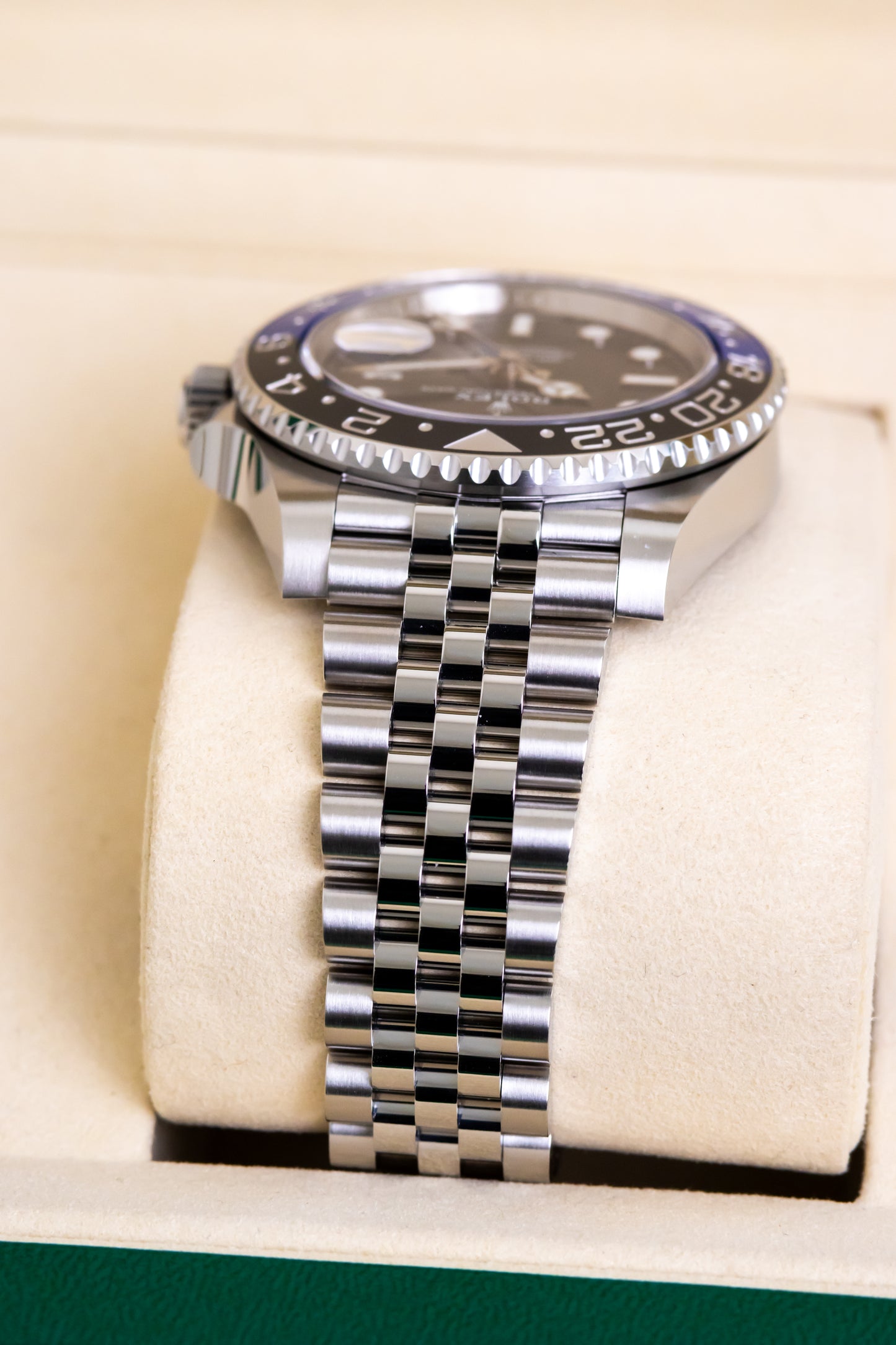 Rolex GMT Master II Batgirl Reference 126710BLNR