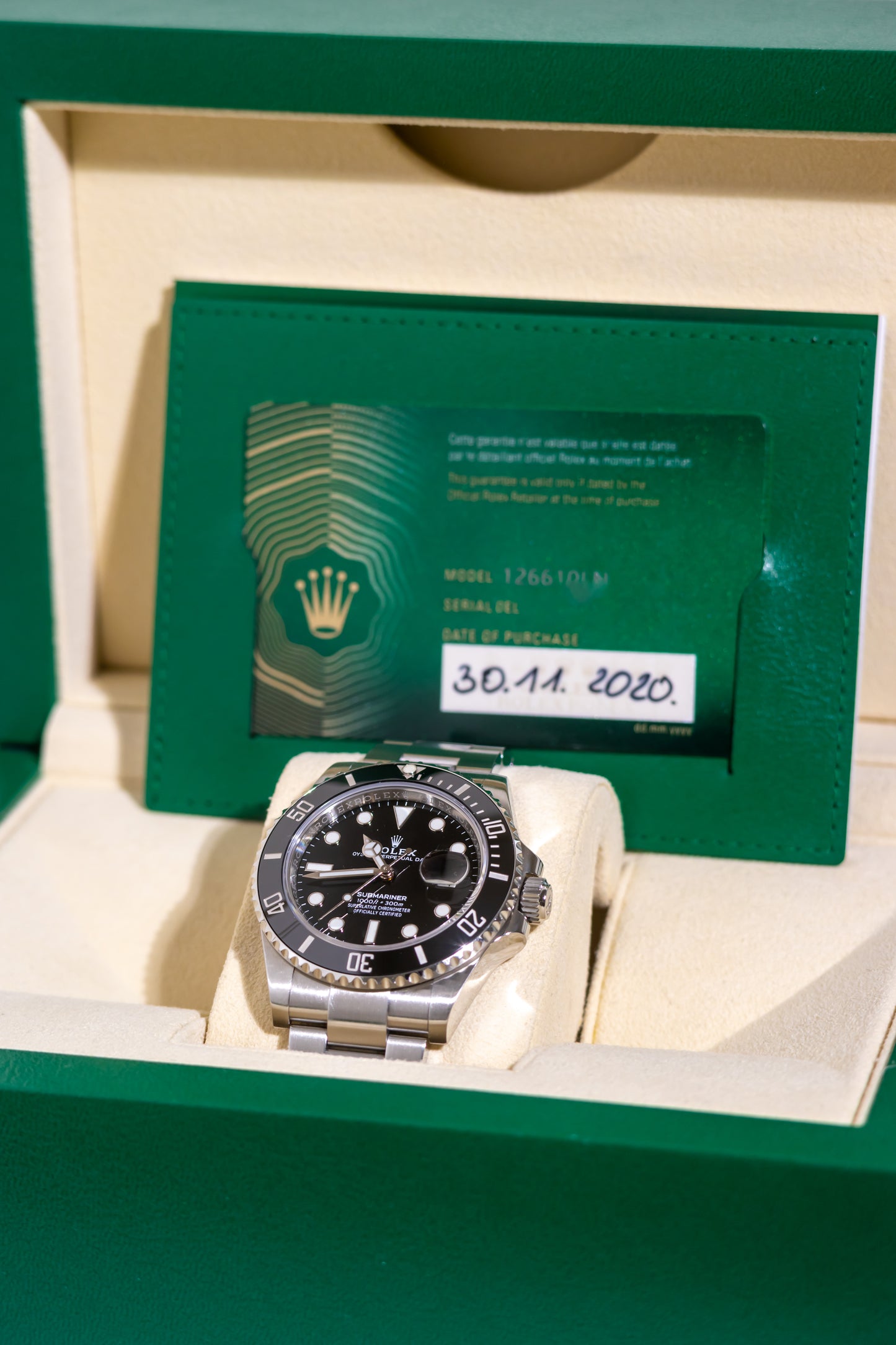 Rolex Submariner Date 41mm Reference 126610LN