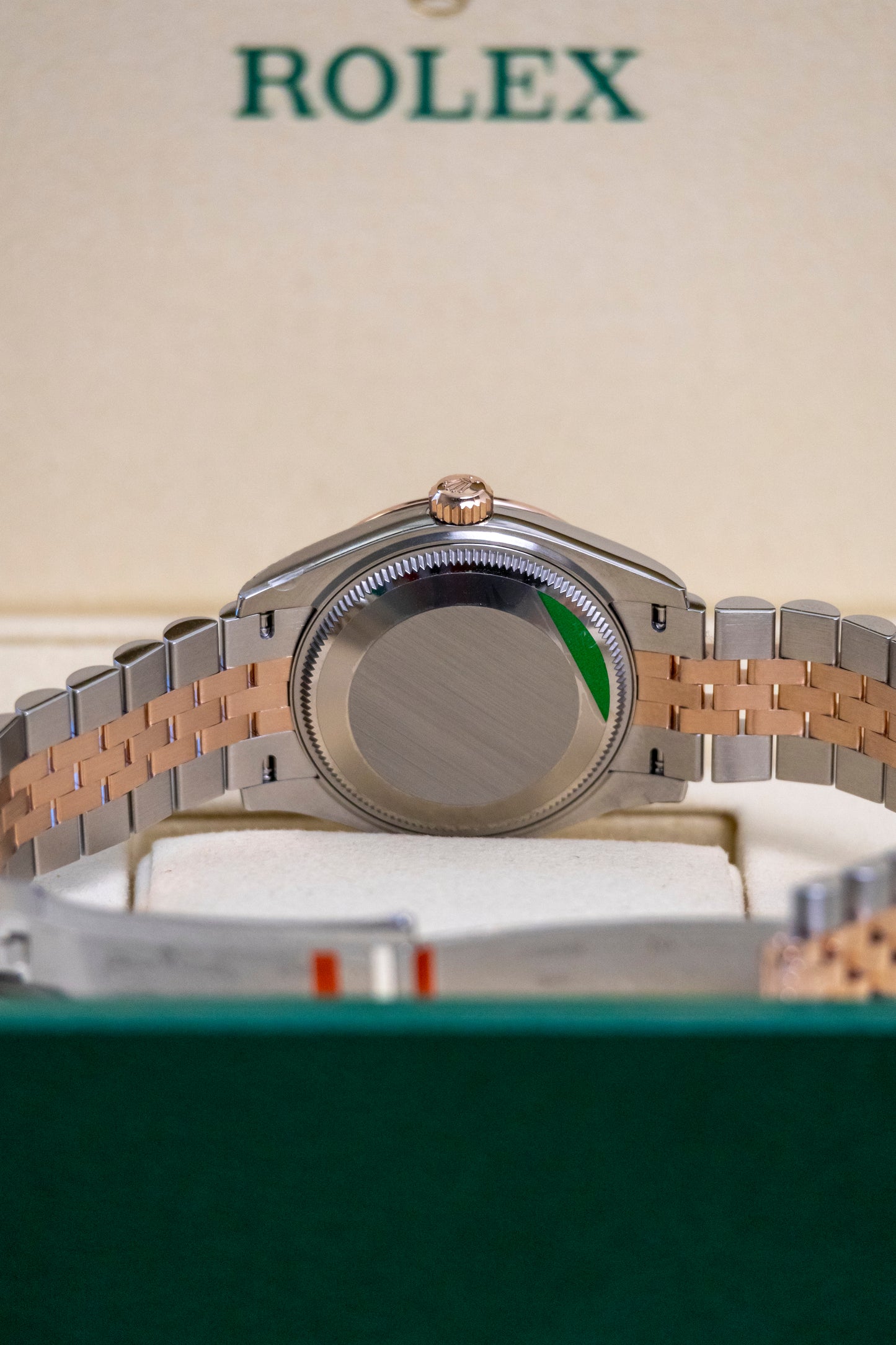 Rolex Datejust 31mm Two tones RG Chocolate Dial Reference 278271