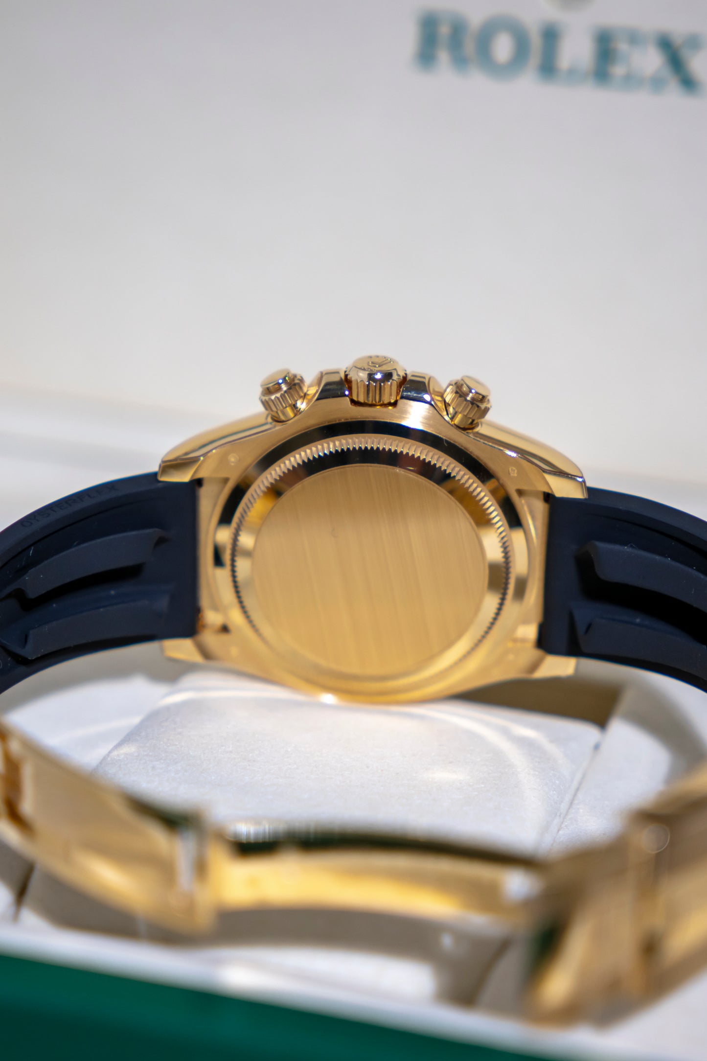 Rolex Daytona Yellow Gold Oysterflex Pikachu Reference 126518YML