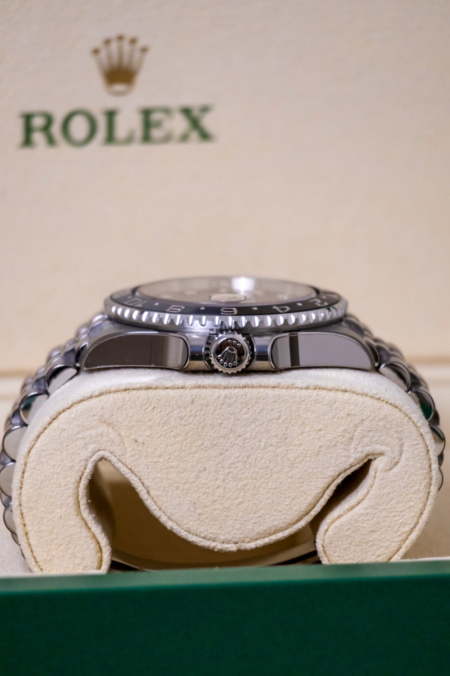 Rolex GMT Master II Bruce Wayne Jubilee Reference 126710GRNR