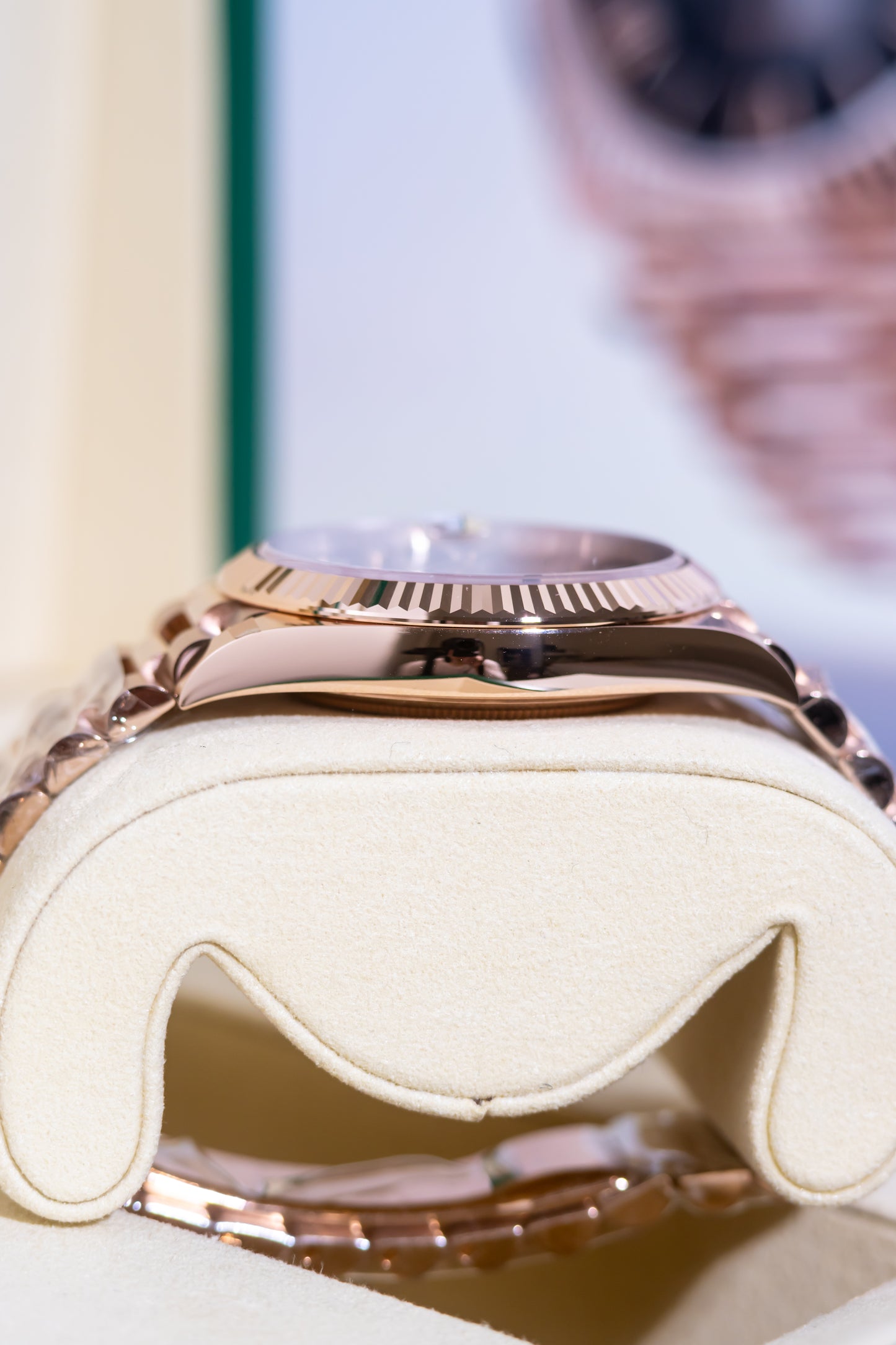 Rolex Day Date 40mm Rose Gold Slate Ombre Reference 228235
