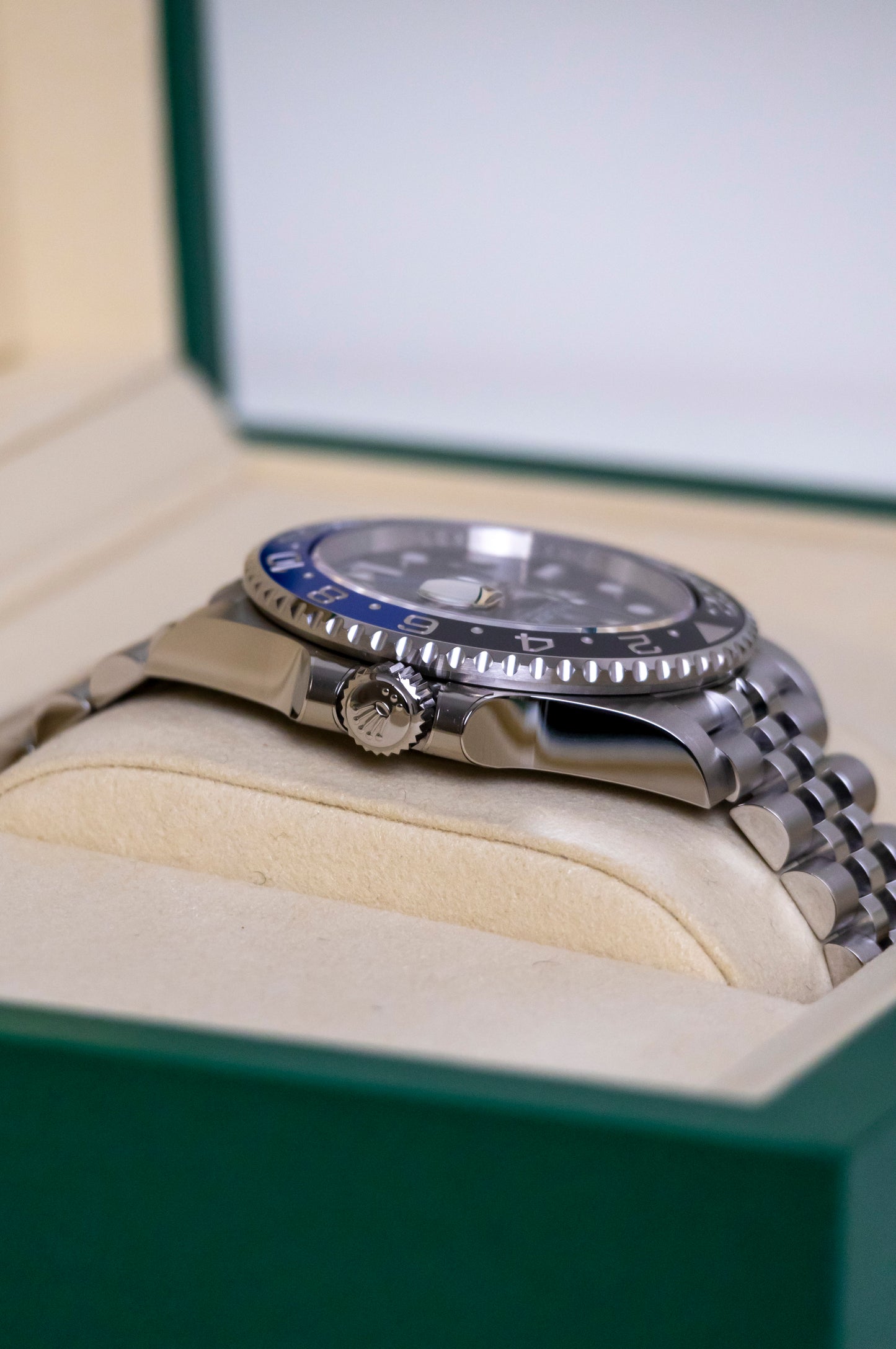 Rolex GMT Master II Batgirl Reference 126710BLNR