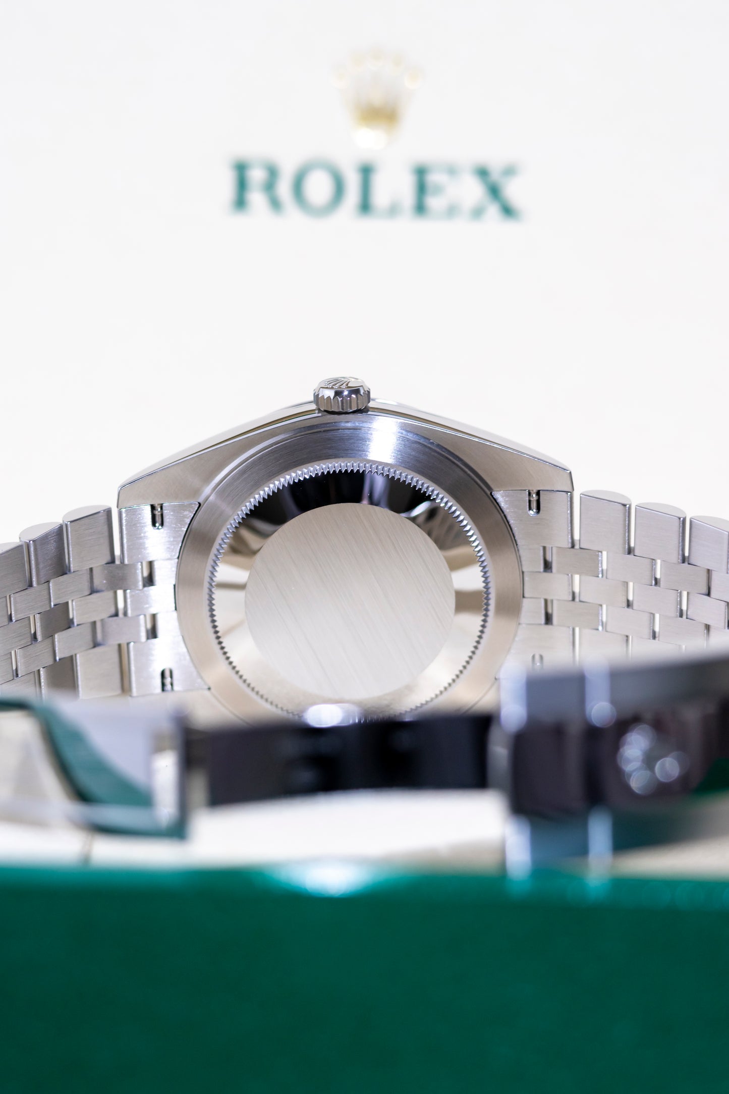 Rolex Datejust 41mm Mint Green Fluted Jubilee Reference 126334