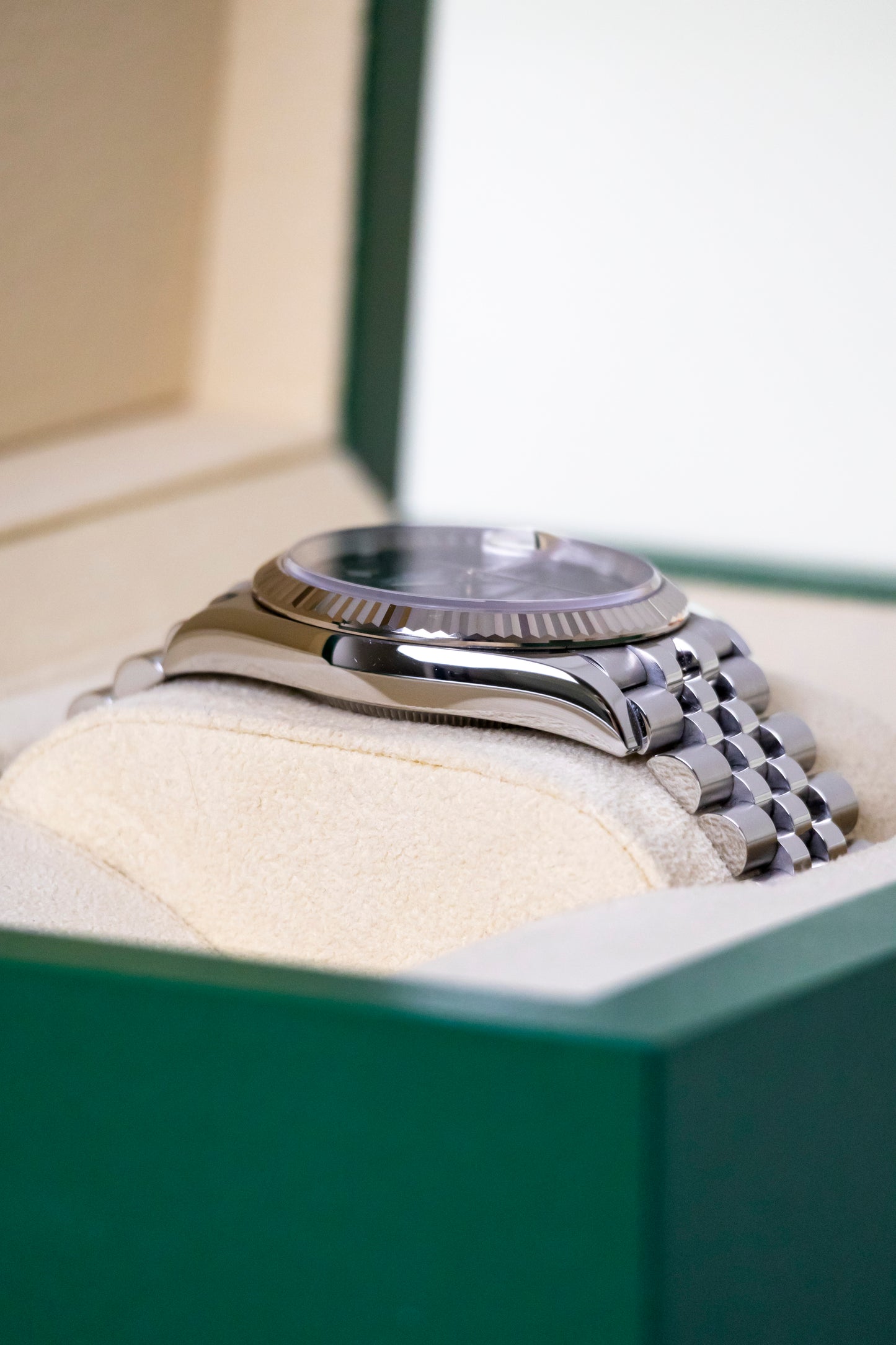Rolex Datejust 36mm Wimbledon Fluted Jubilee Reference 126234