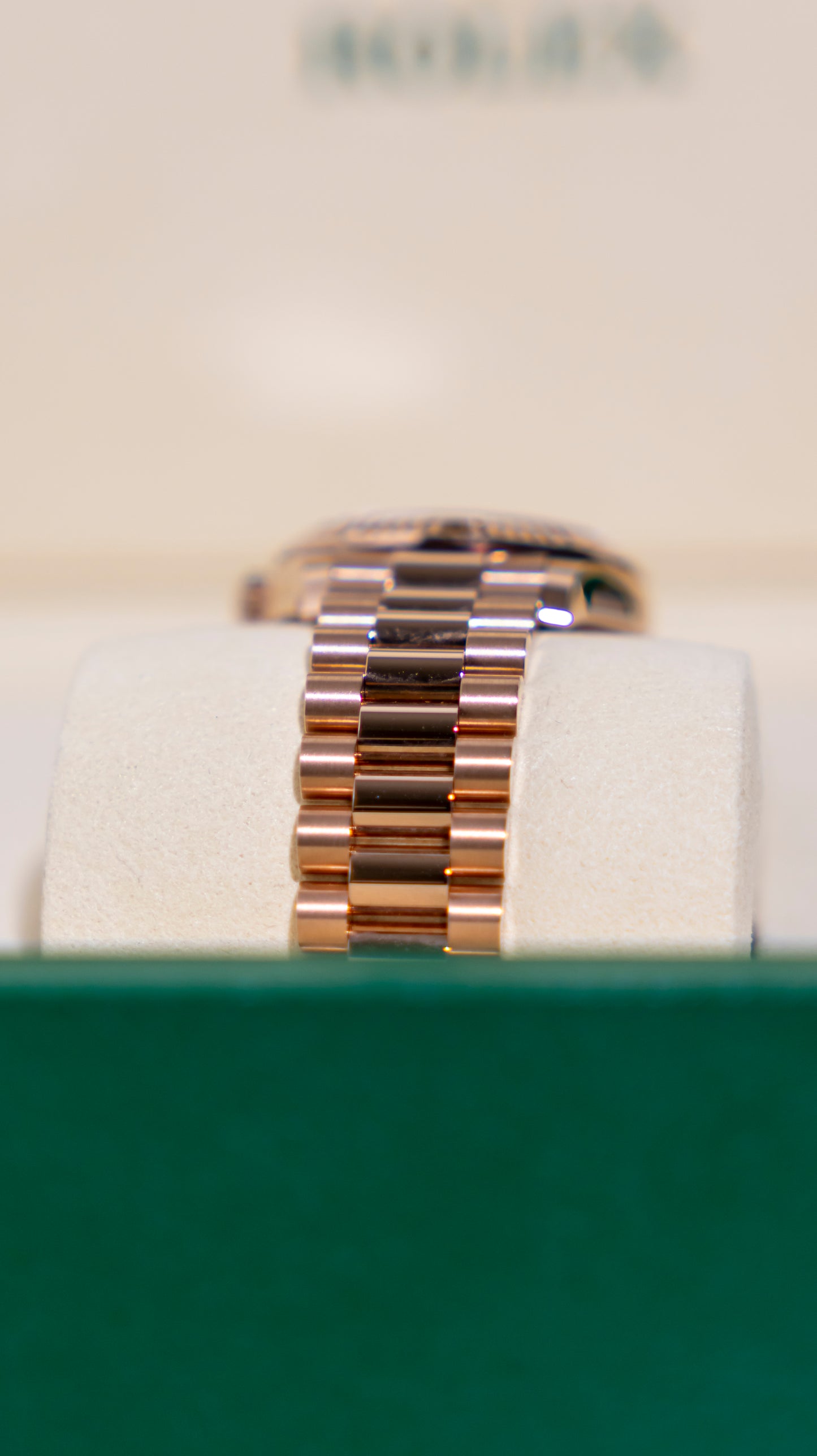 Rolex Datejust 31mm Everose Gold Presidential Mother of Pearl Dial Reference 278275