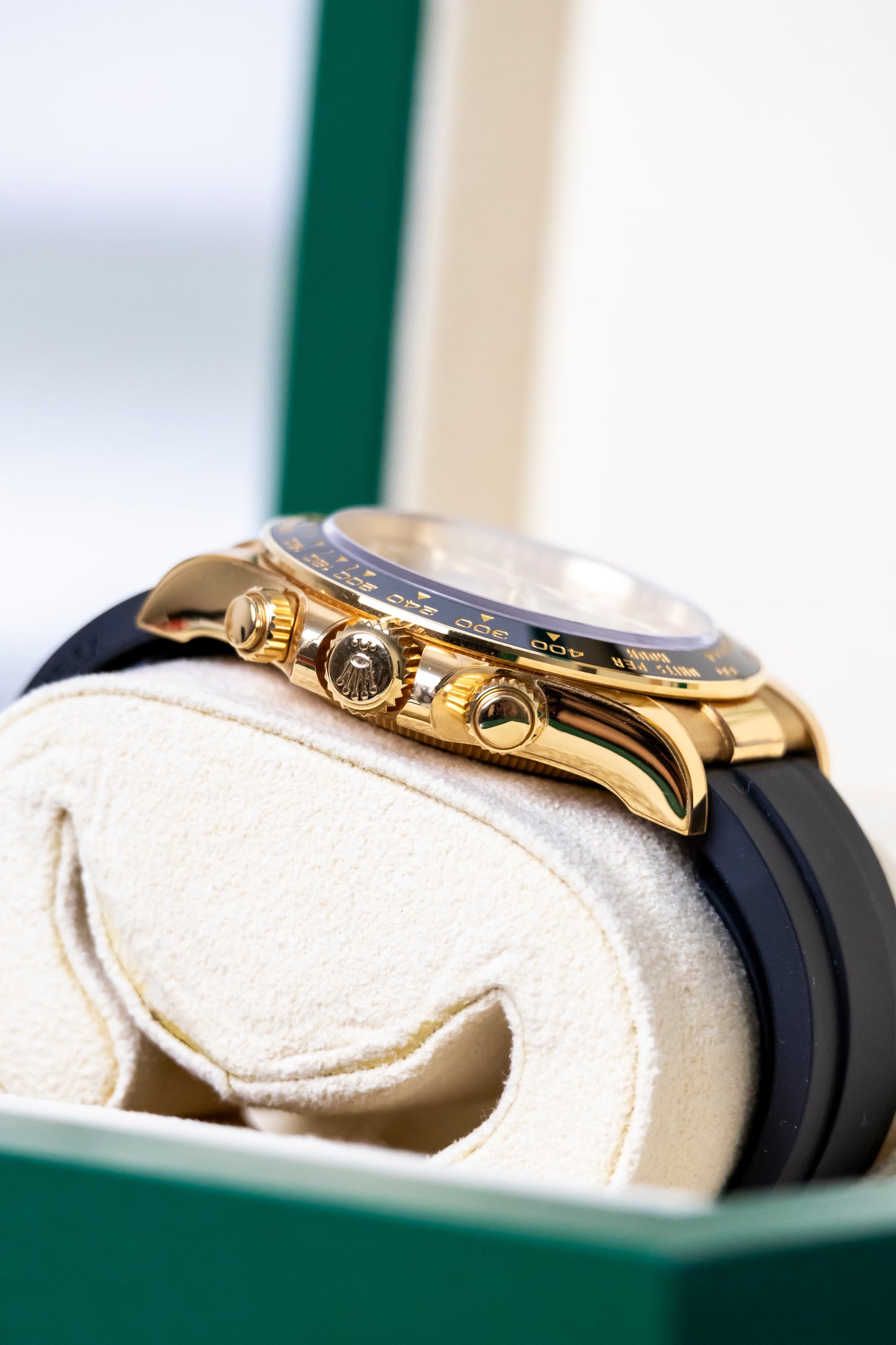 Rolex Daytona Yellow Gold Pikachu Oysterflex Reference 126518LN