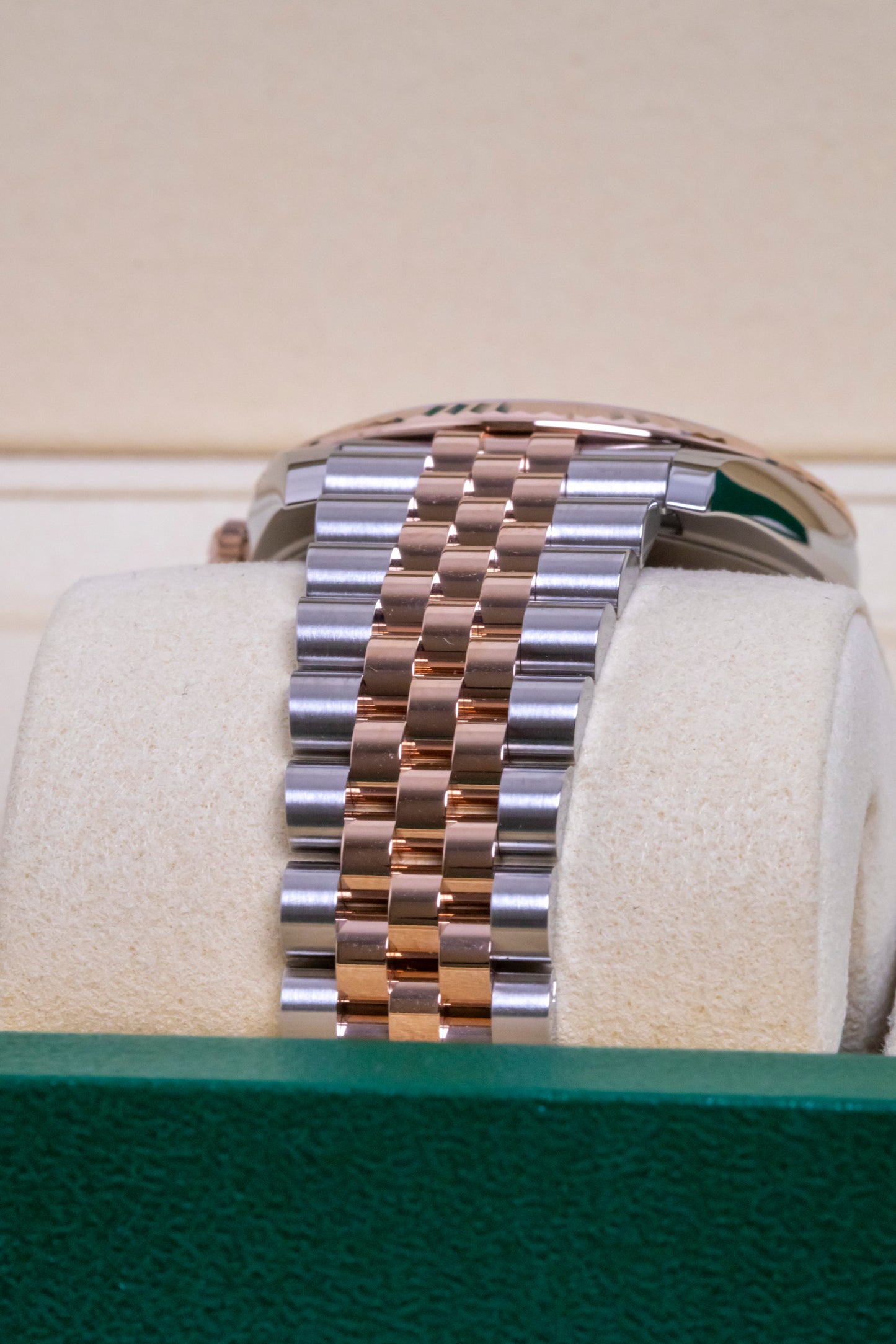 Rolex Datejust 41mm Two tones RG Chocolate Diamonds Dial Reference 126331
